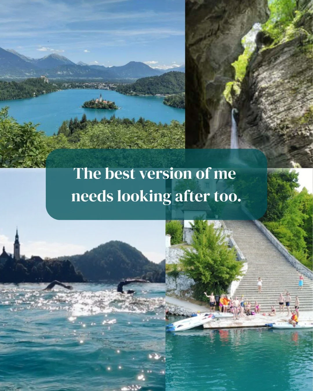 I've just booked myself a five-day trip to Slovenia.

No husband. No children. No friends. Just me.

And honestly, I cannot wait.

For five days I'll be swimming in alpine lakes, exploring mountains, walking to waterfalls, and spending time doing som