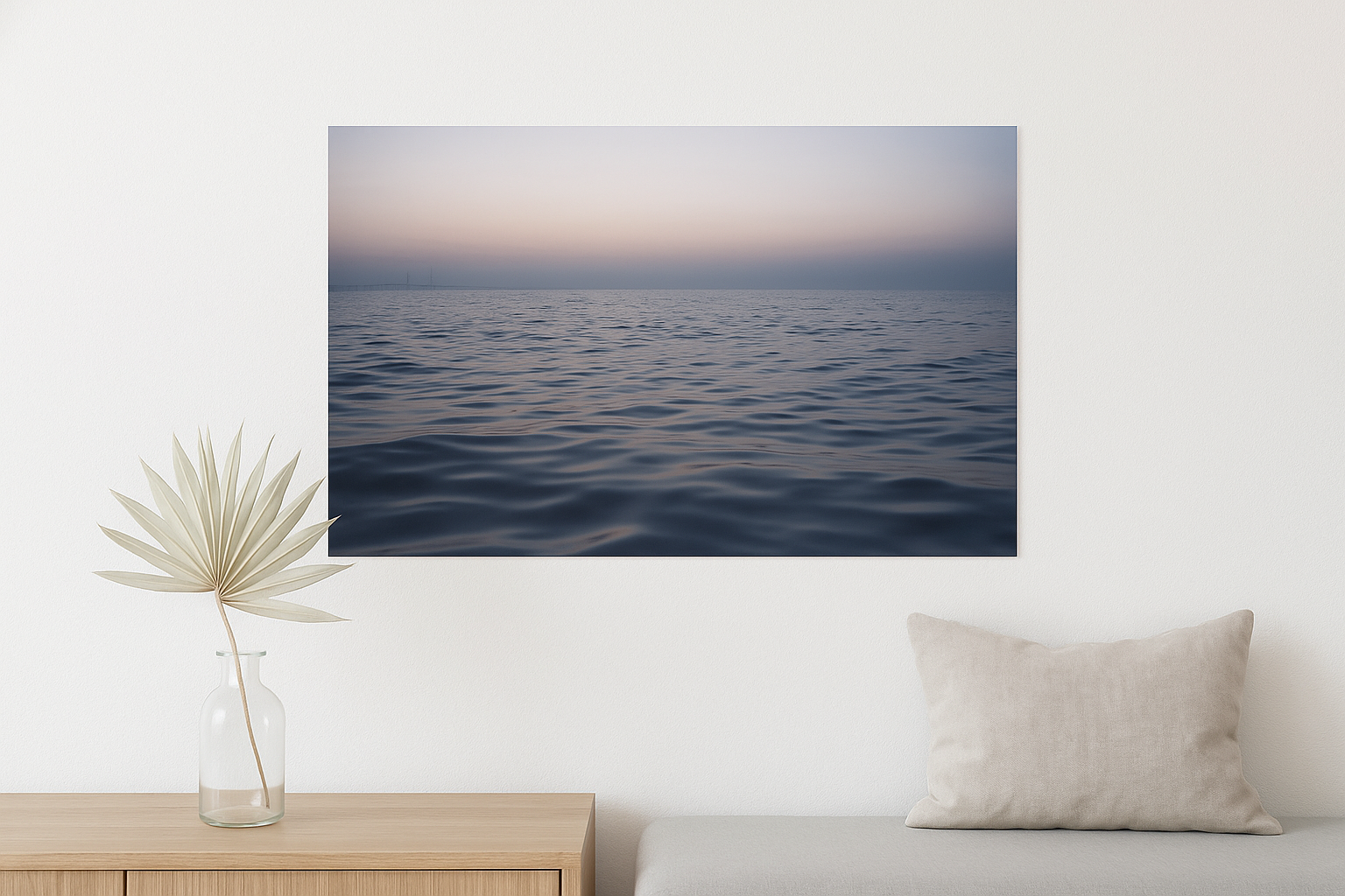 Stillsamt Hav [Canvastavla]
från 350,00 kr
Canvastavla med lugnt havsmotiv 

Stillsam kväll vid havet i Malmö 

Fotograf: Jasmin E. Hållberg

Liggande format i tre mått, ram tillval

Leveranstid 5-7 dagar

Miljövänlighet i åtanke: Tryckeriet är certi