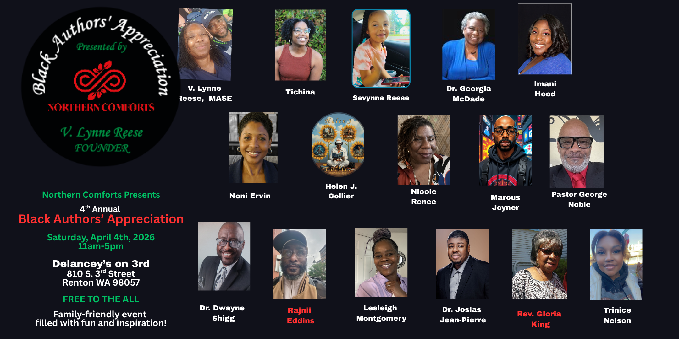 Black Author’s Appreciation