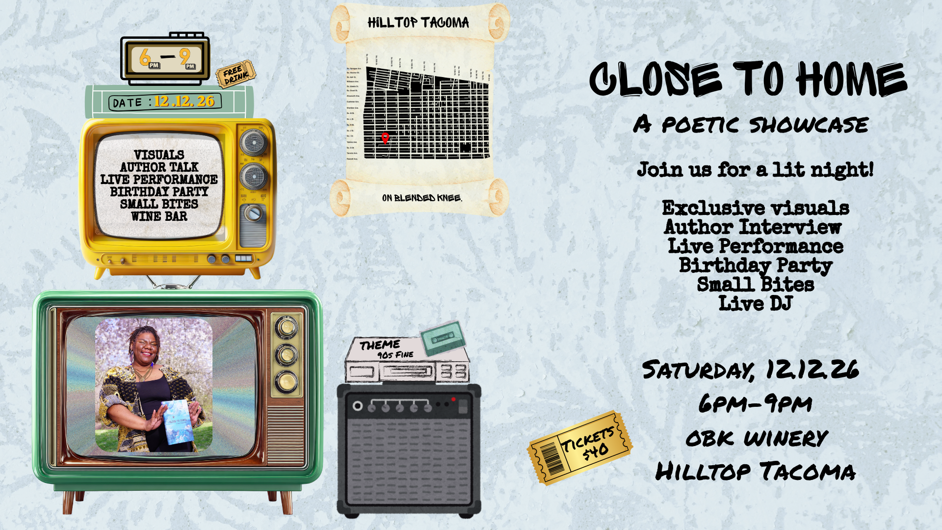 Close To Home: A Poetic Showcase