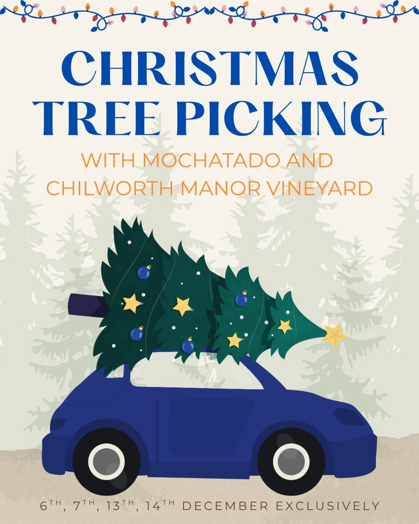 Book your free time slot to attend Chilworth Manor Vineyard from the link in our bio for Christmas trees, coffees hot chocolates @chinwagspetersfield resets and mulled wine 🎄✨

#surreyhills #surreylife #surrey #christmastrees #hotchocolate☕️ #coffee
