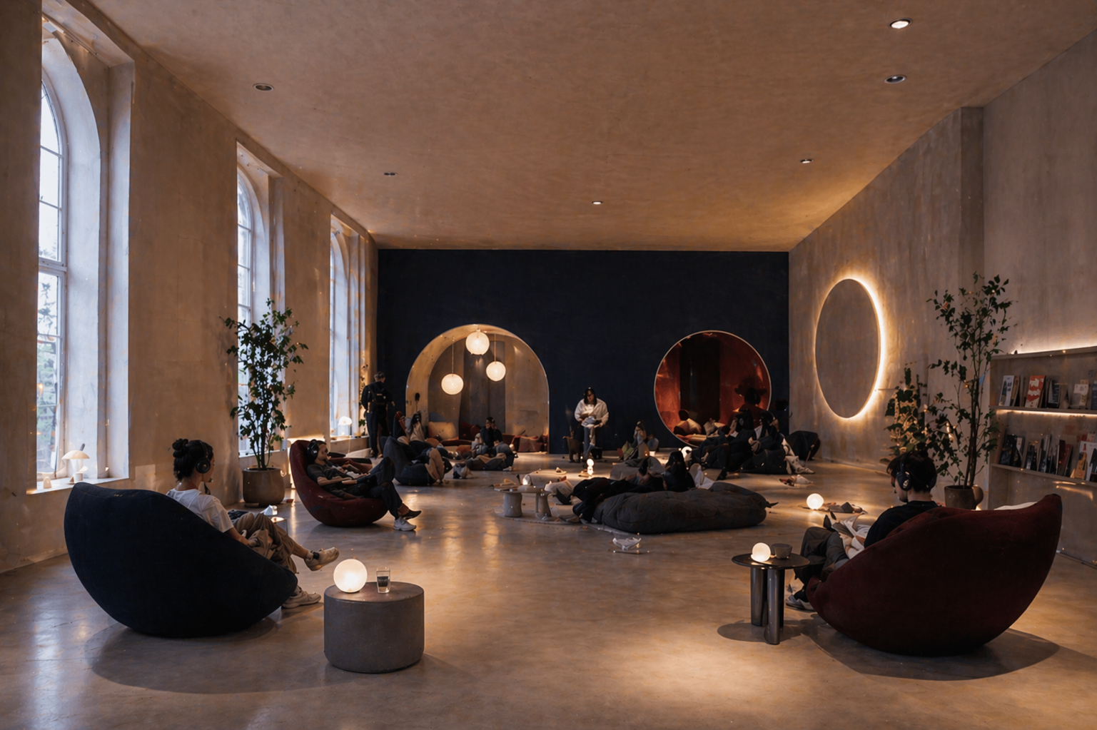Silent Spaces - AI generated