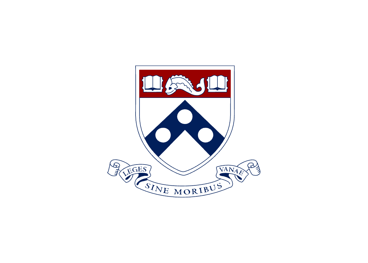 The crest of the University of Pennsylvania, the US's sixth highest-ranked university and a top destination for international students