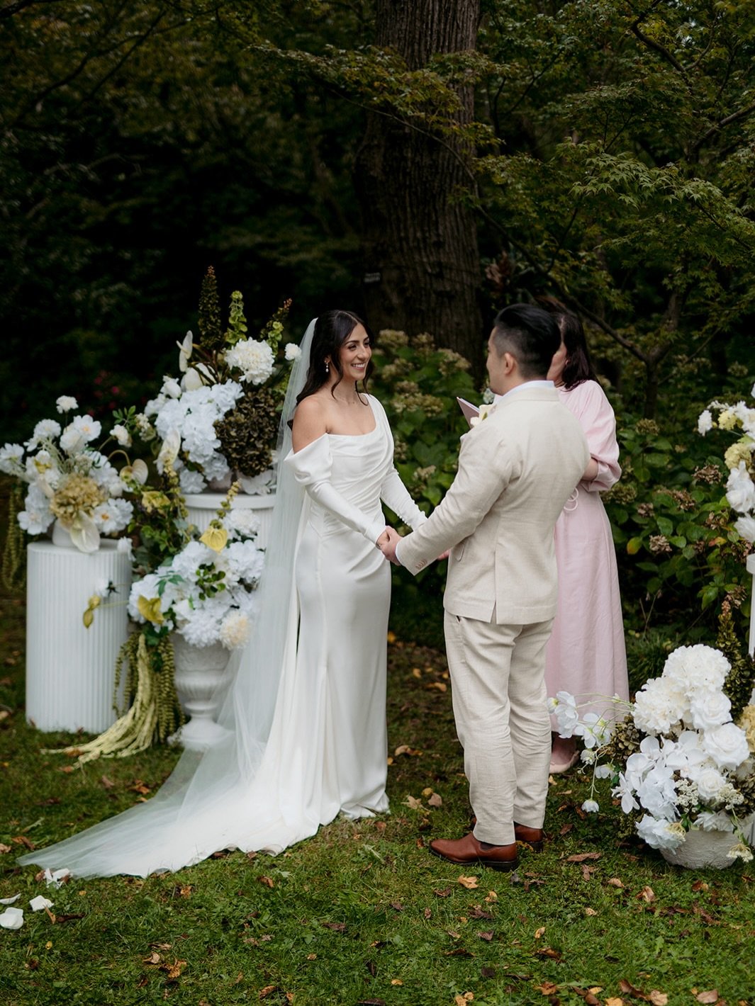 The rain kissed the day, and love stole the show.