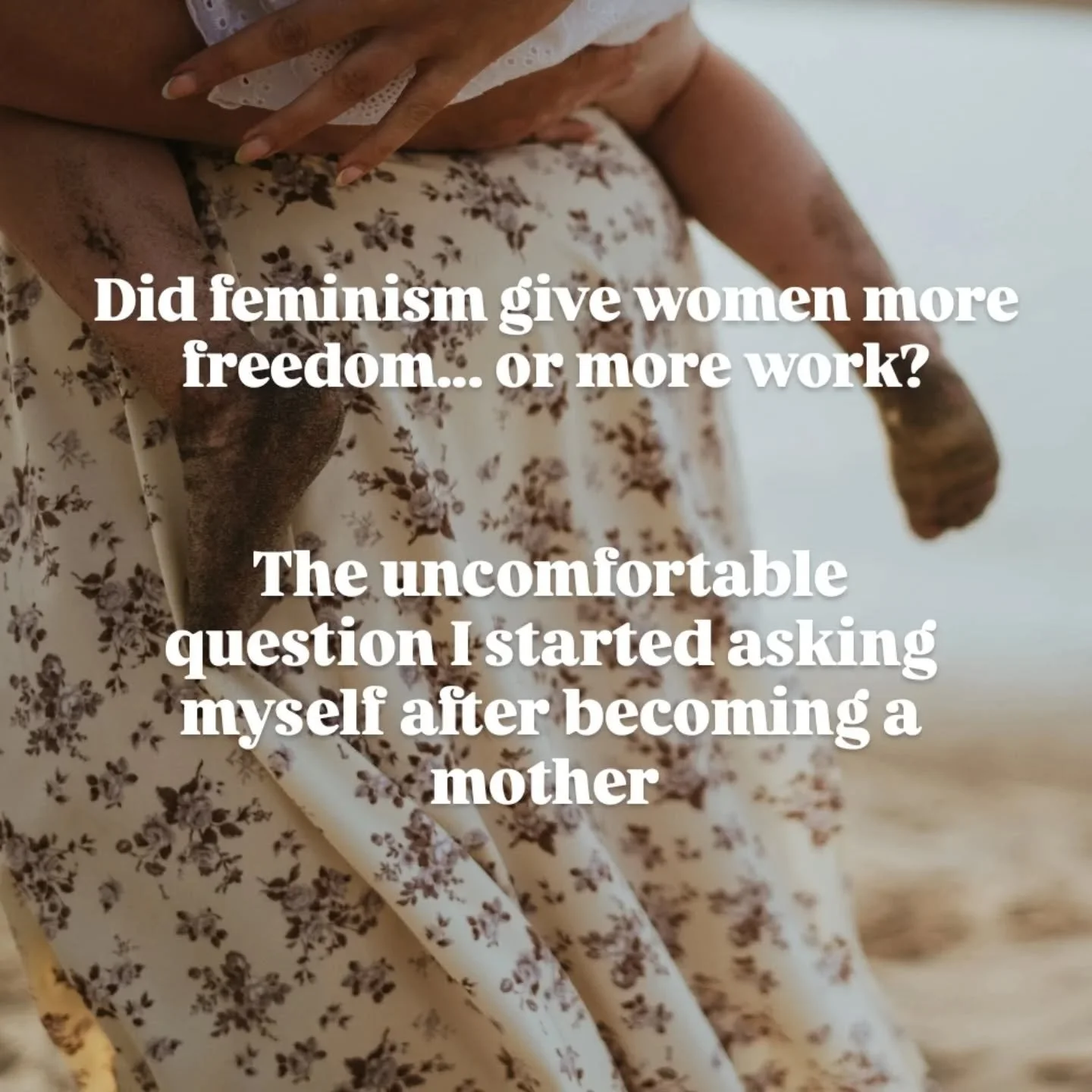 A genuine question, and an extremely uncomfortable one for most 🥹 

Do you think women have more freedom,
Or more responsibility than ever before?

Since becoming a mother, I've realised just how much modern women are expected to carry.

I'm curious