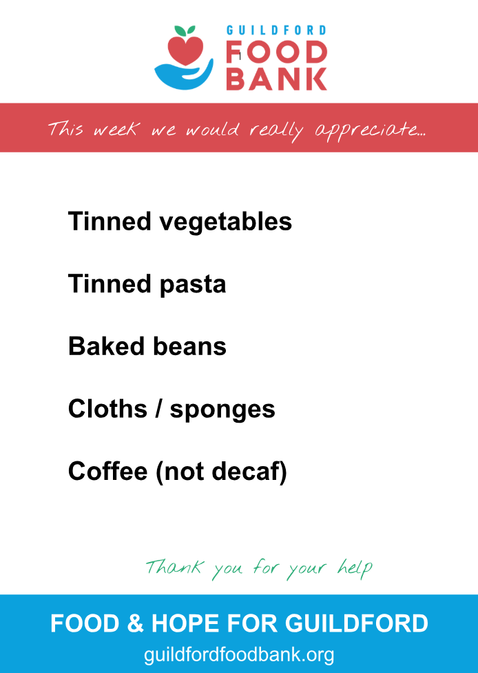 This week’s list of requests