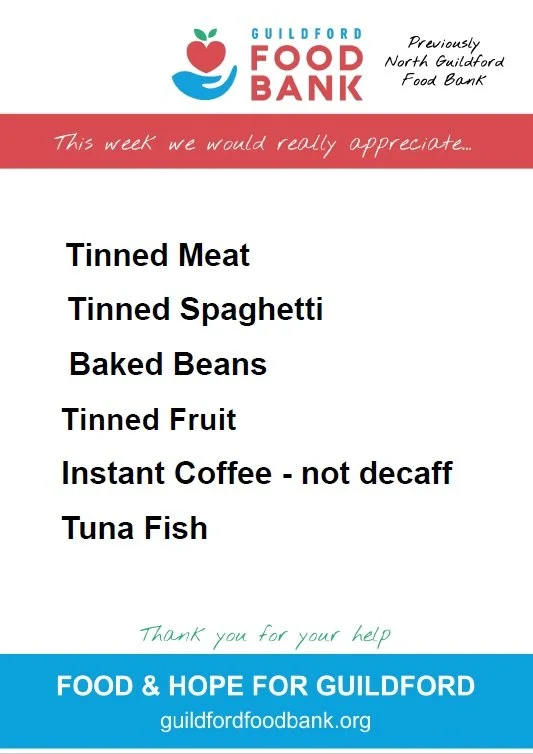 This week’s list of requests