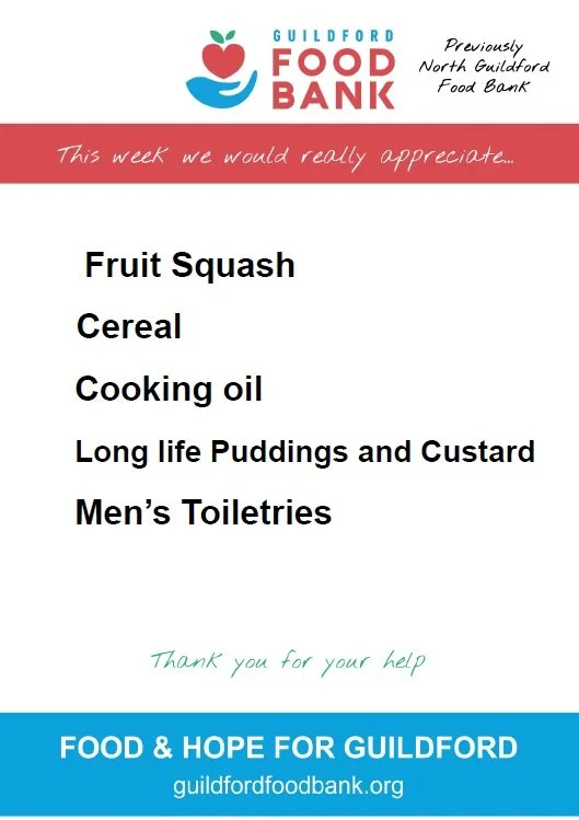 This week’s list of requests