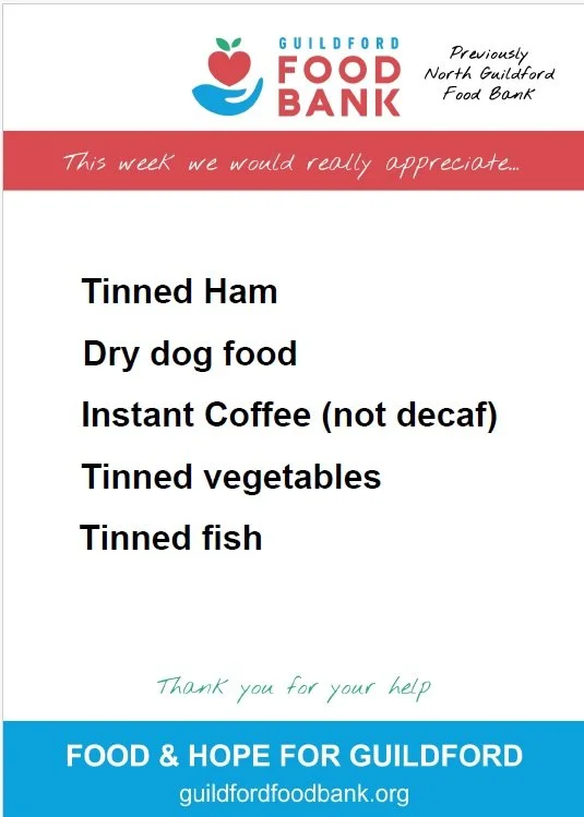 This week’s list of requests