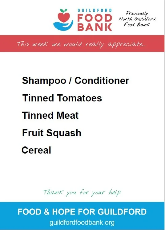 This week’s list of requests