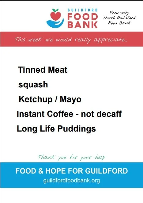 This week’s list of requests