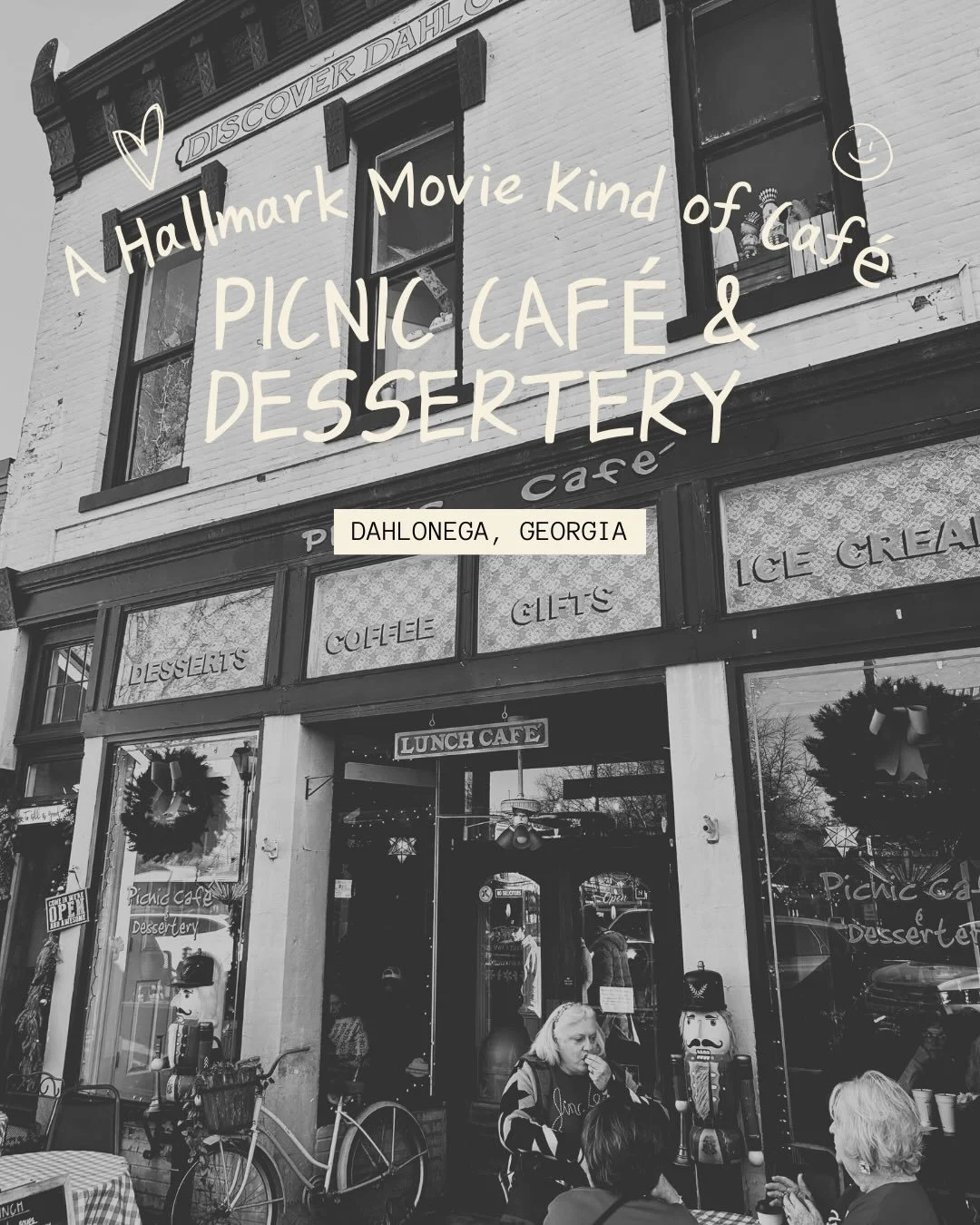 Hallmark-movie lunches, cozy caf&eacute;s, and slow December mornings 🤍

Picnic Caf&eacute; &amp; Dessertery is a must when staying at Blue Door Dahlonega.

If a mountain reset is on your New Year&rsquo;s bucket list, January is the perfect time&hel