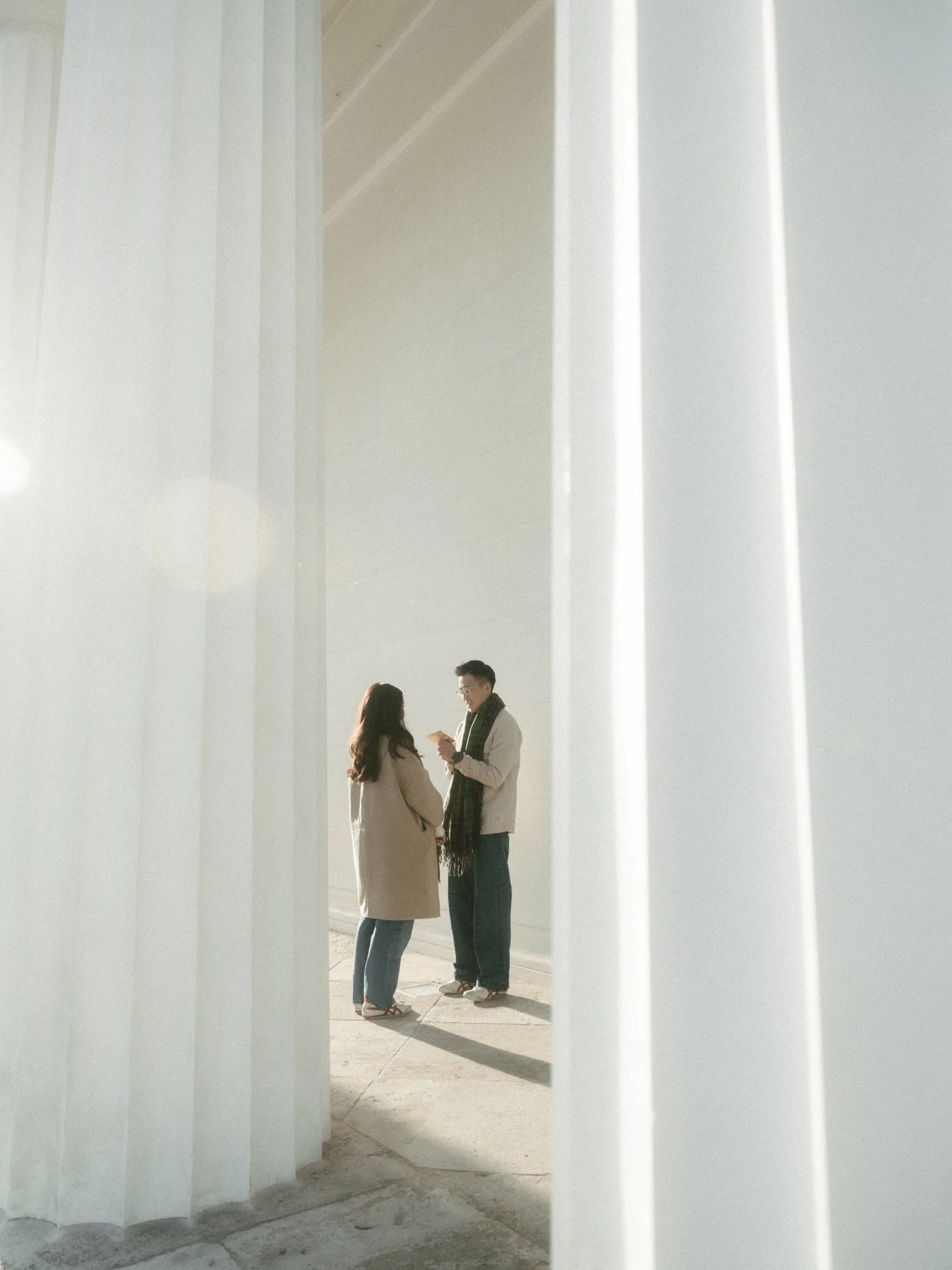 Photoshoots are about time together and the moments you share &mdash; even simple things like writing little notes to each other or going on a coffee date ☕️🥰📝💫