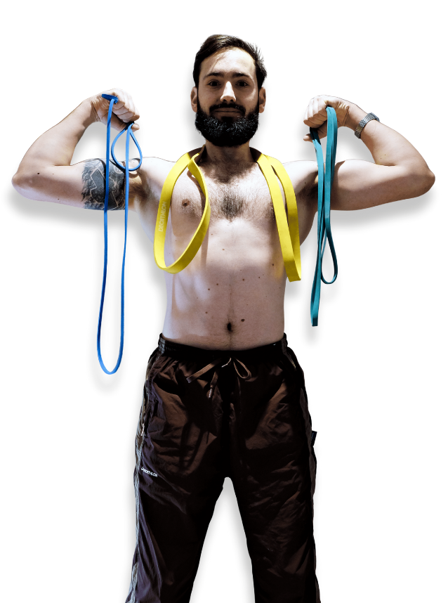Musculation a l'élastique et renforcement musculaire