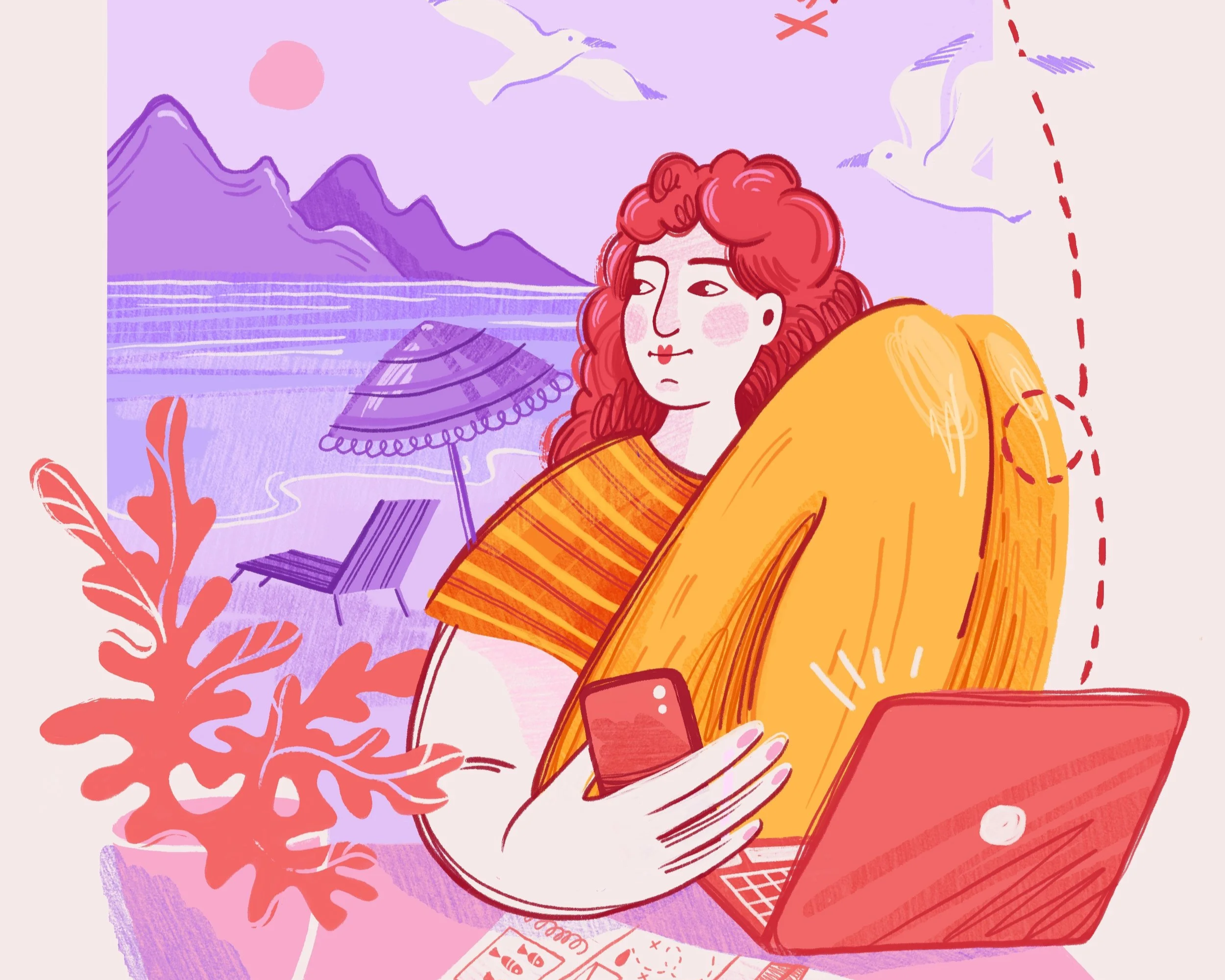 How to Book a Perfect Trip - Blog Illustrations