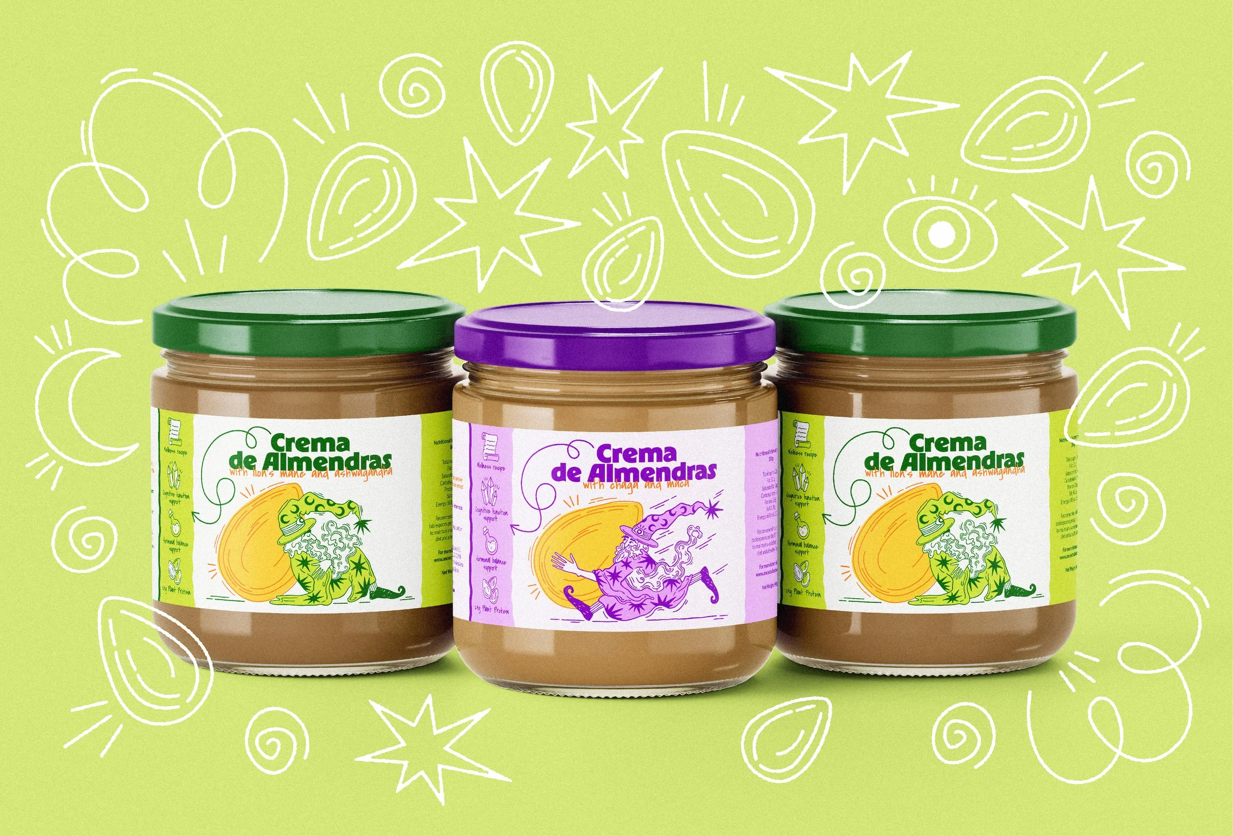 Ancestral Butters - Jar Label Design