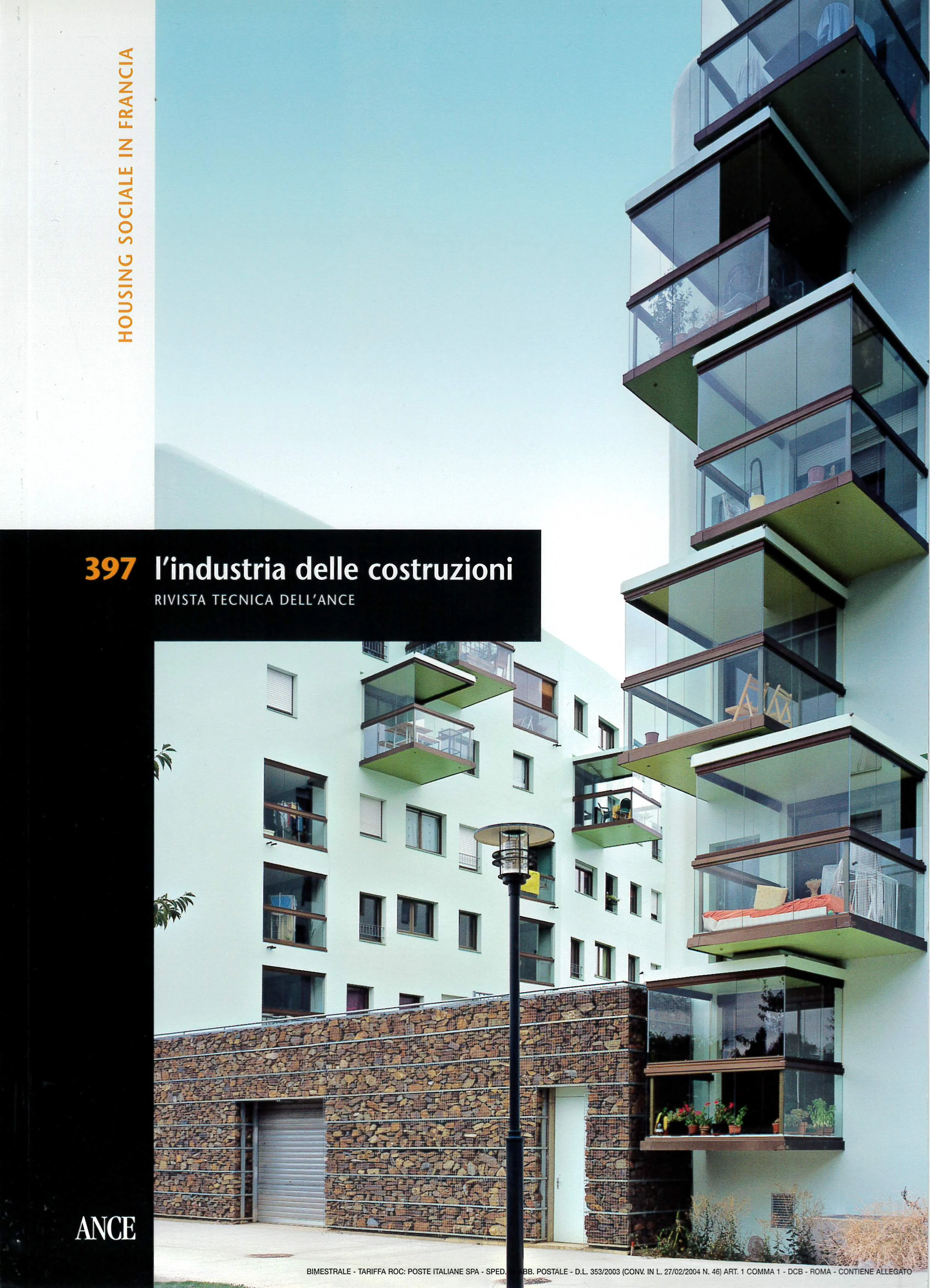 L'Industria delle Costruzioni N°397
Octobre 2007