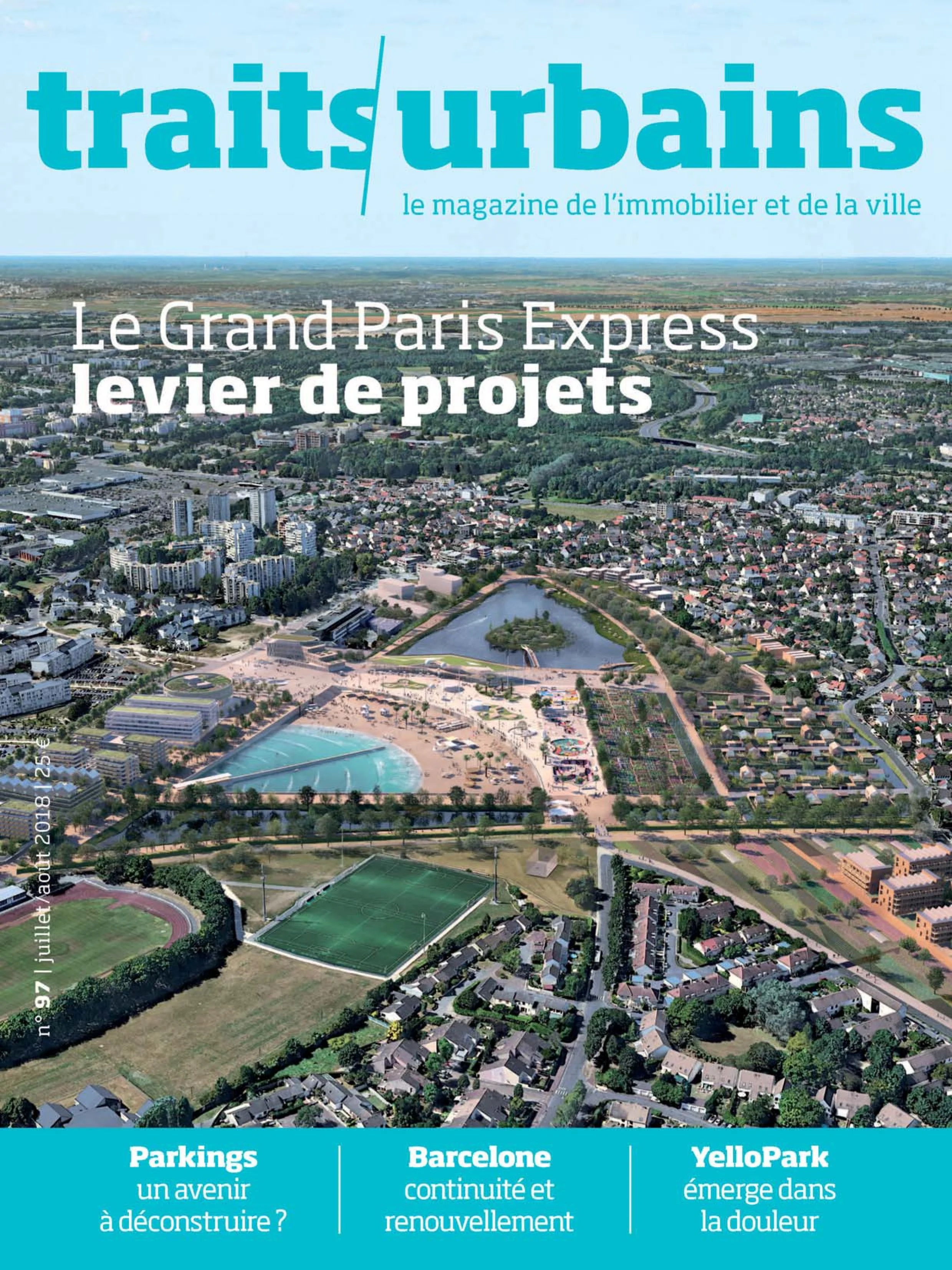 traits urbain N°97
Juillet-août 2018