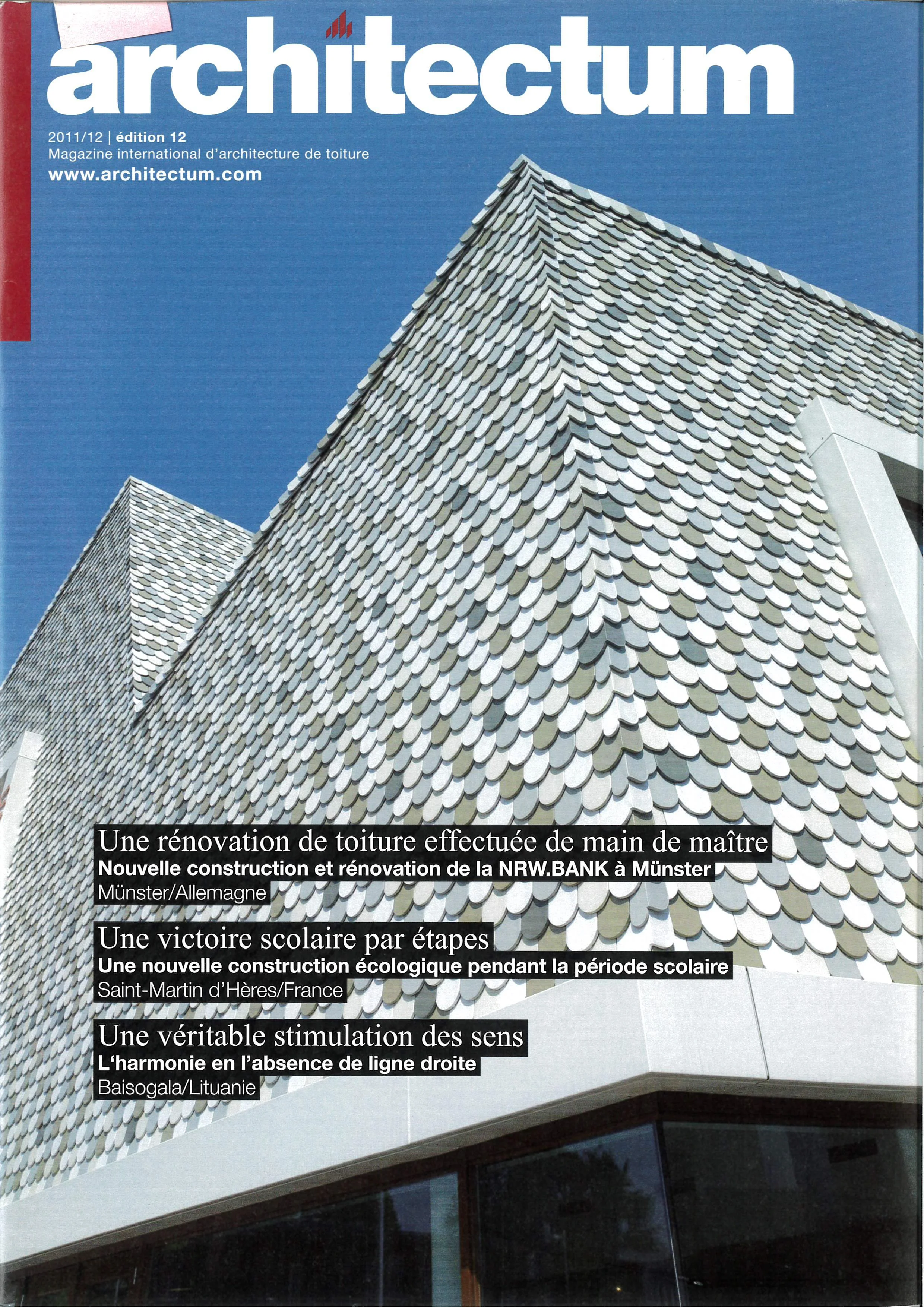 architectum N°12
2011-2012