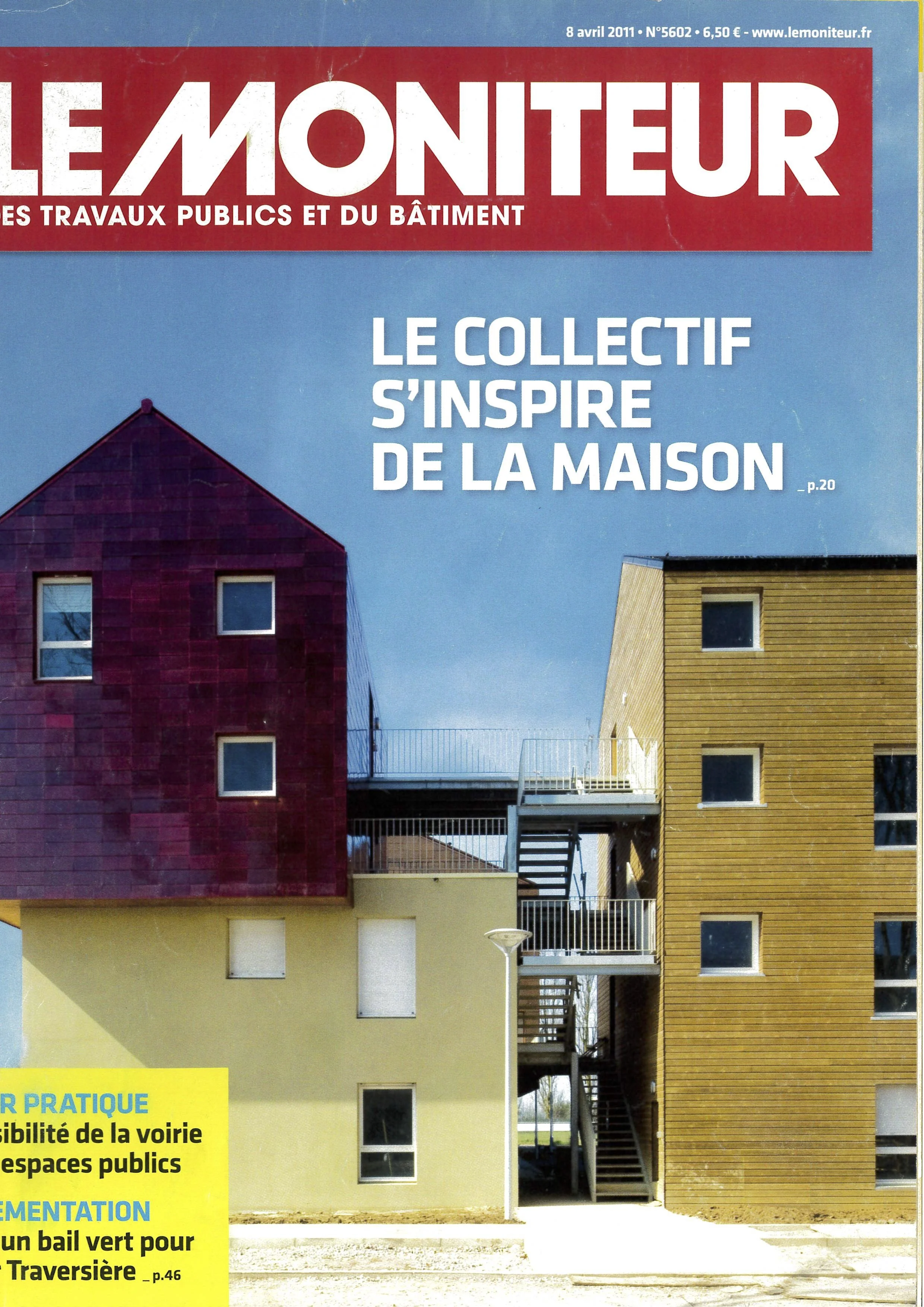 LE MONITEUR N°5602
8 avril 2011