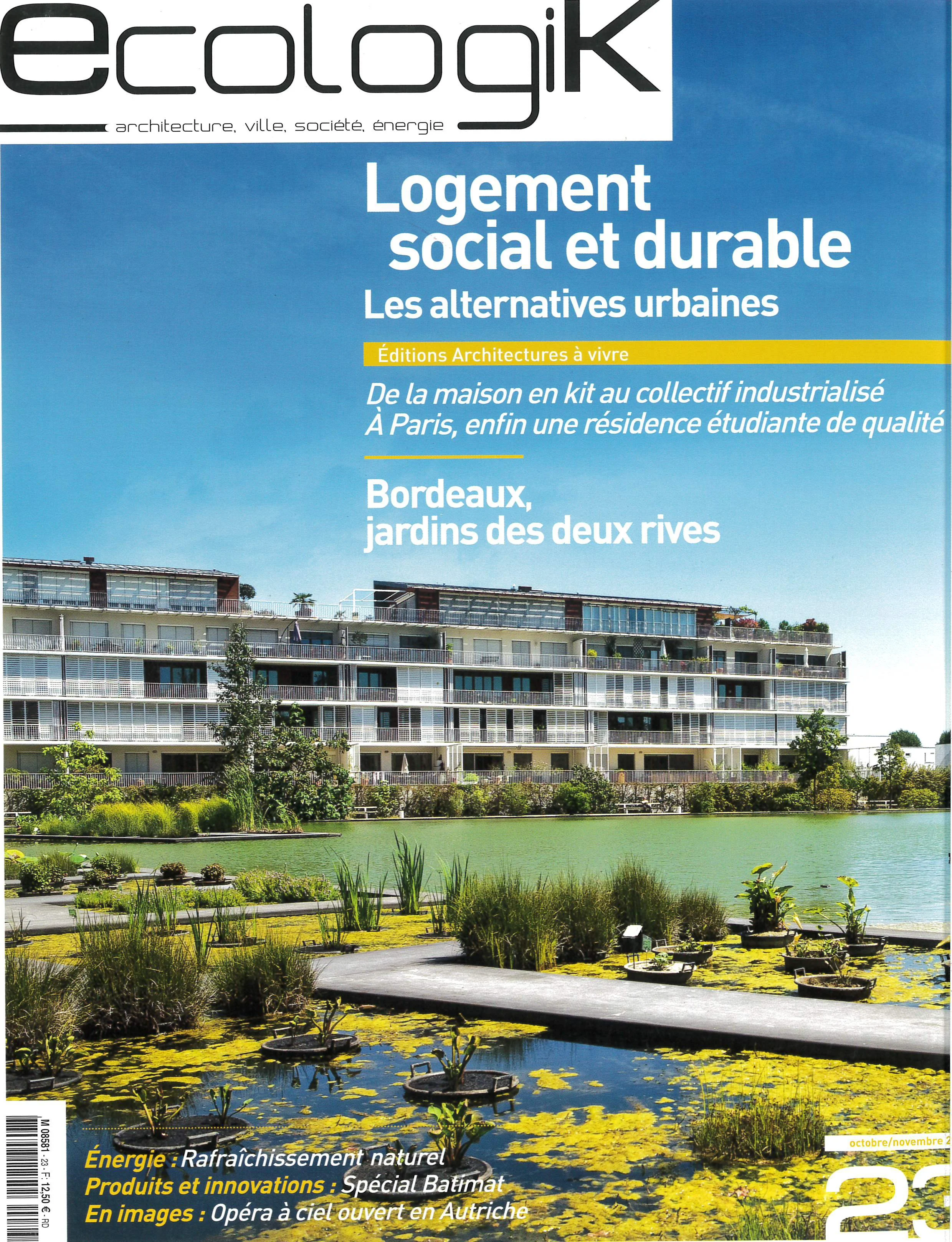 ecologik
Octobre-novembre 2023