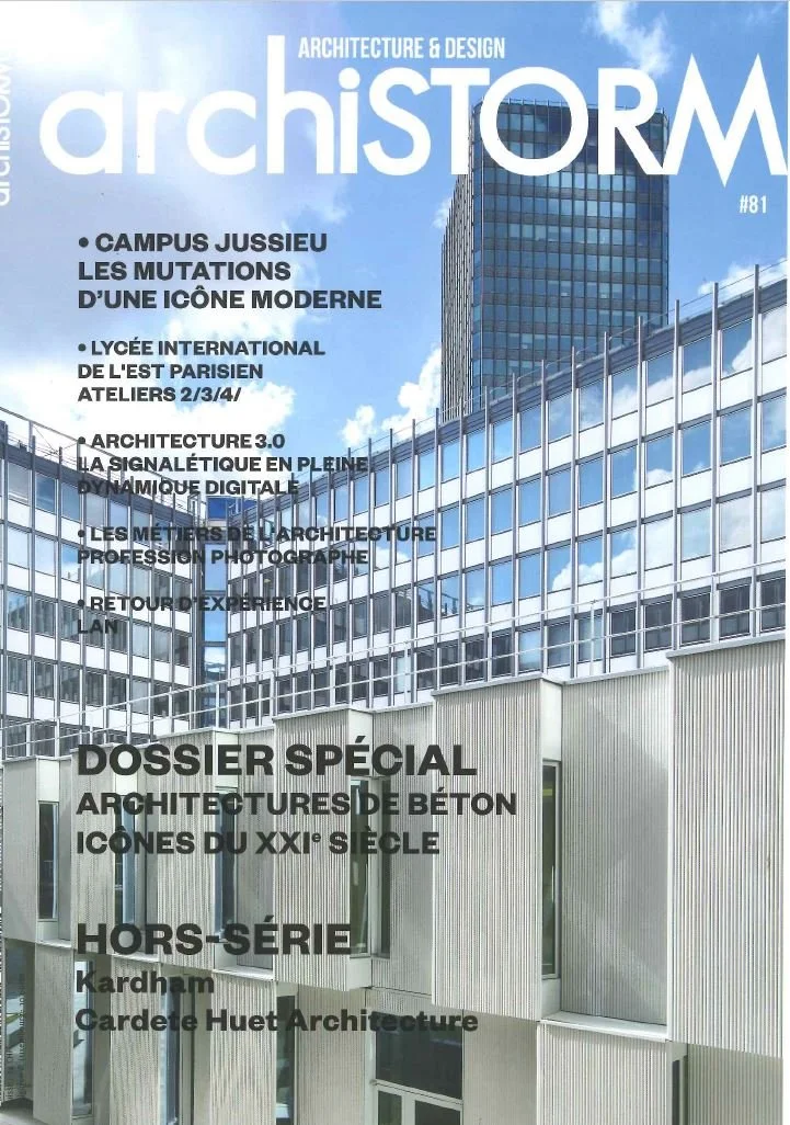 archistorm N°81
Novembre-décembre 2018