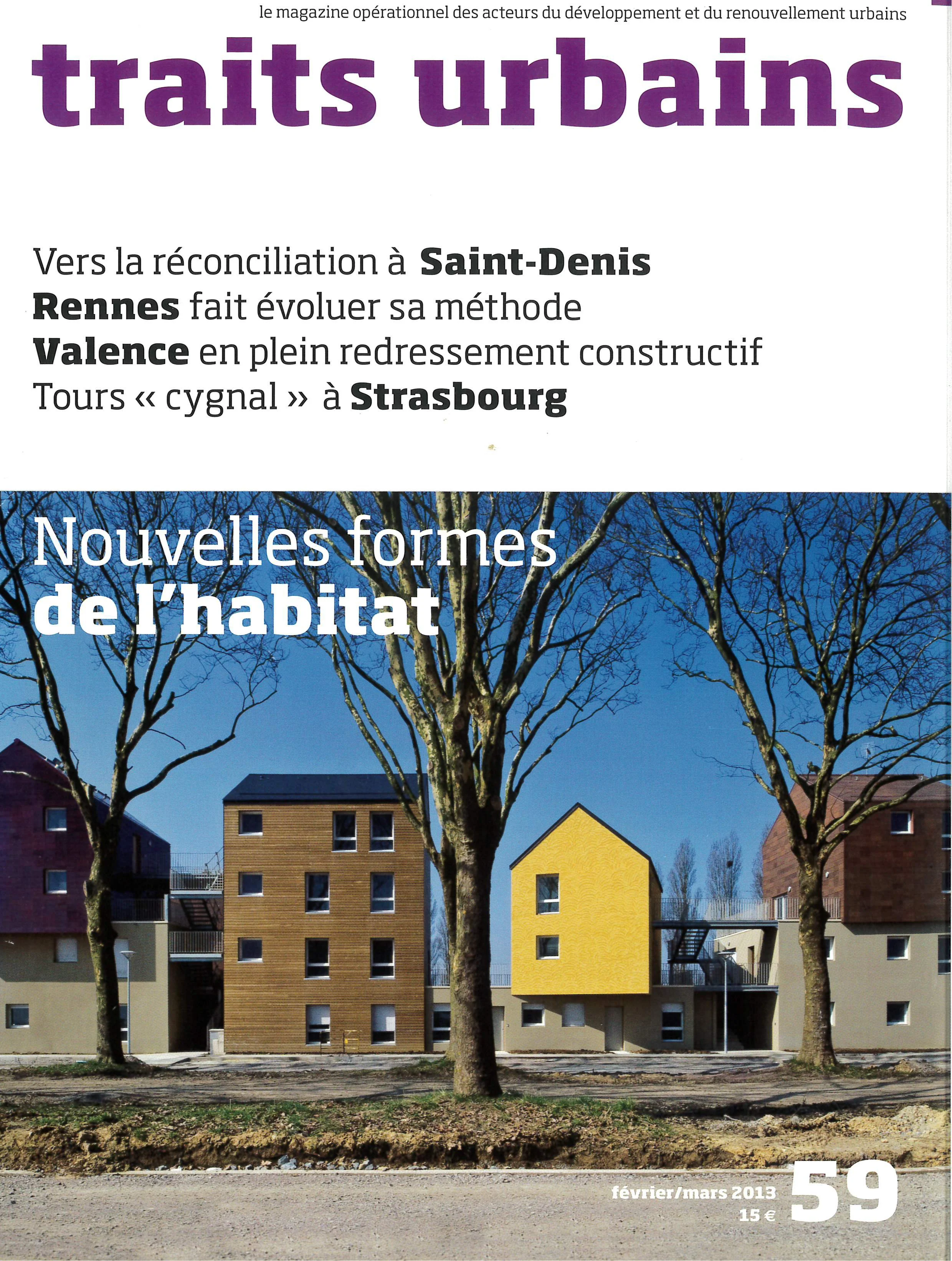 traits urbain N°59
Février-mars 2013