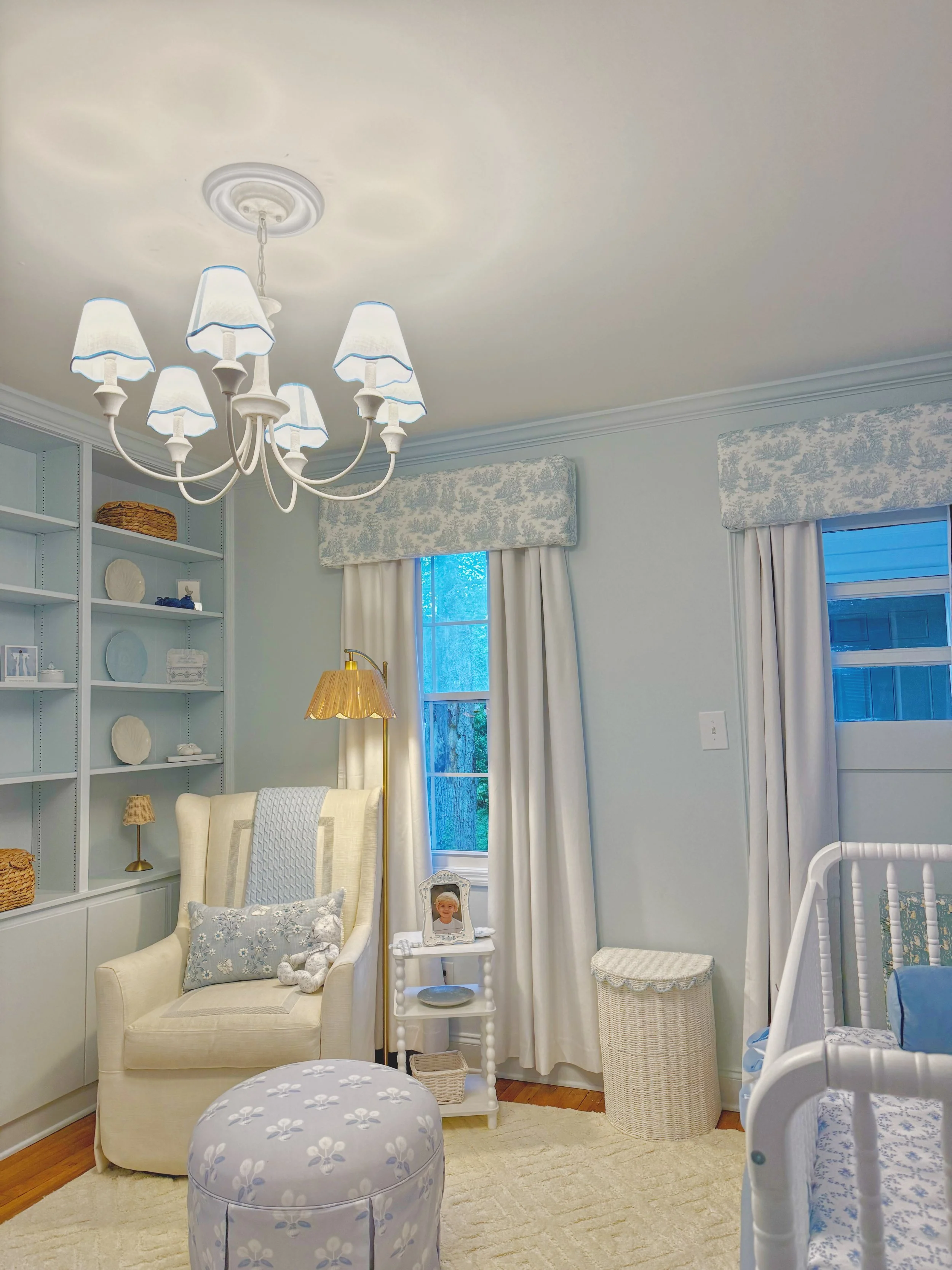 DIY Nursery Valences 