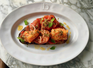 TOMATOES ON TOAST