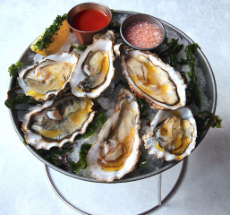 SIX OYSTERS