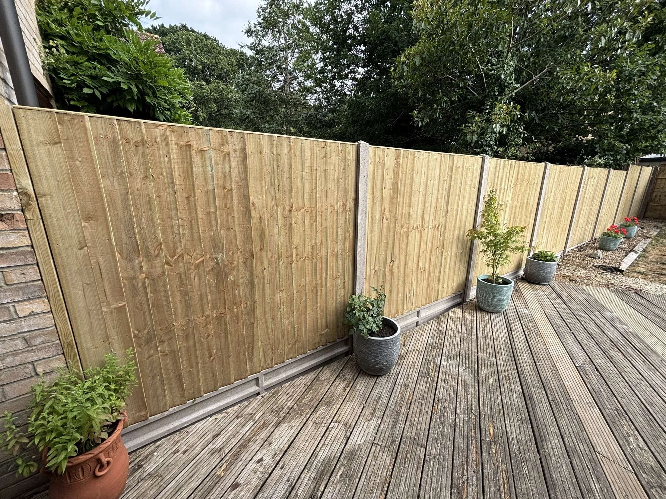 Smart new fencing for a fresh look