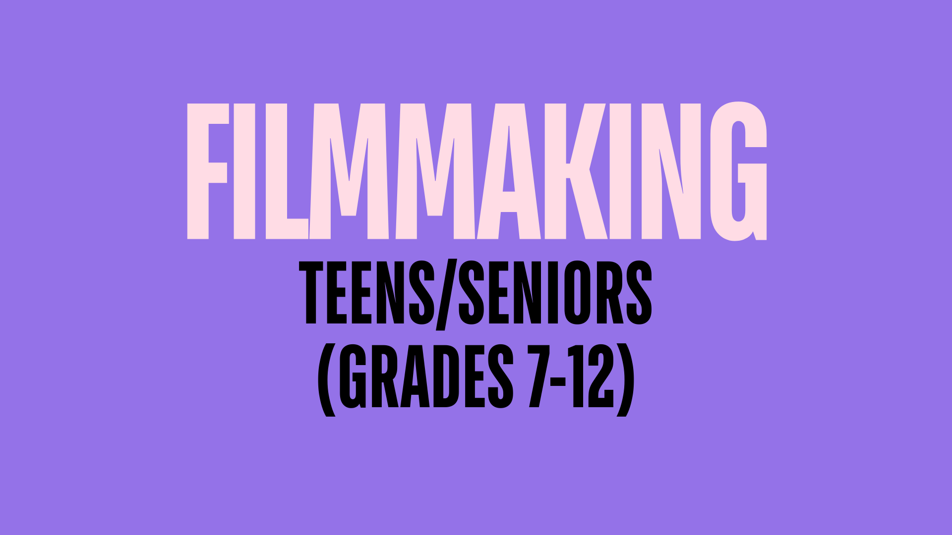 FILM: <span class="sqsrte-text-color--accent">3-DAY FILMMAKING CHALLENGE</span>