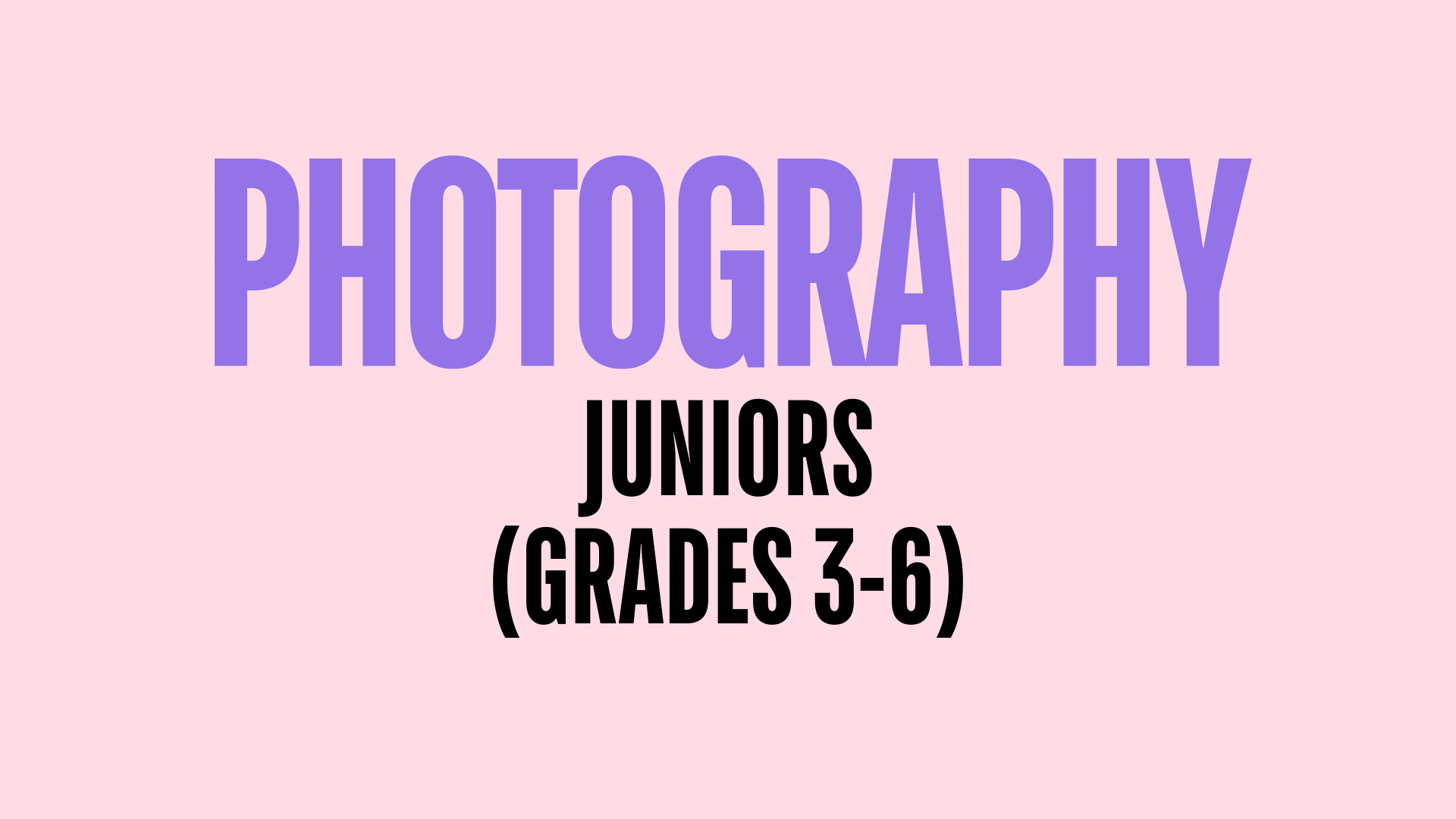 INTRO TO <span class="sqsrte-text-color--accent">PHOTOGRAPHY</span>