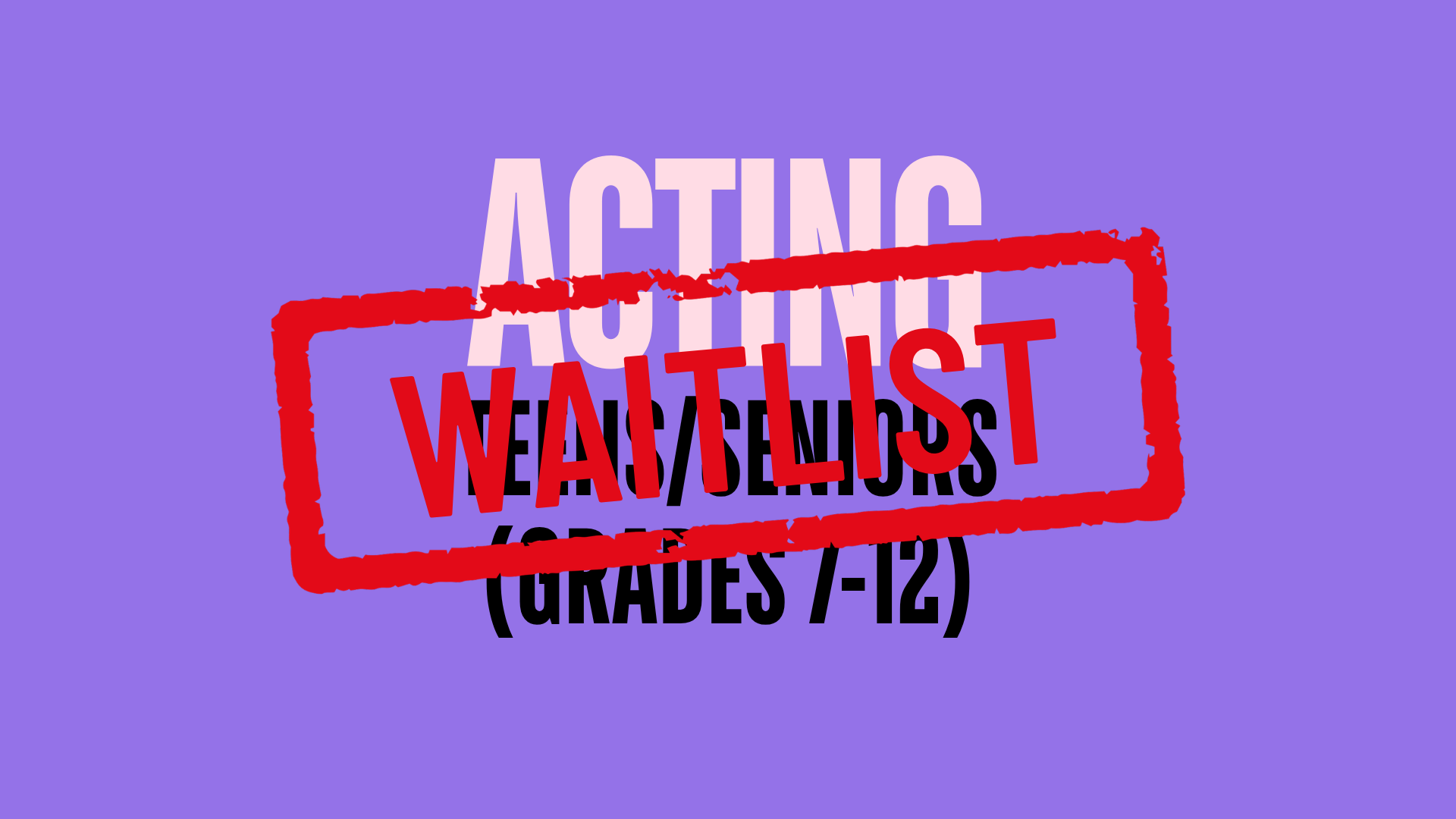 ACTING FOR SCREEN: <span class="sqsrte-text-color--accent">AUDITIONS &amp; SELF TAPES</span>