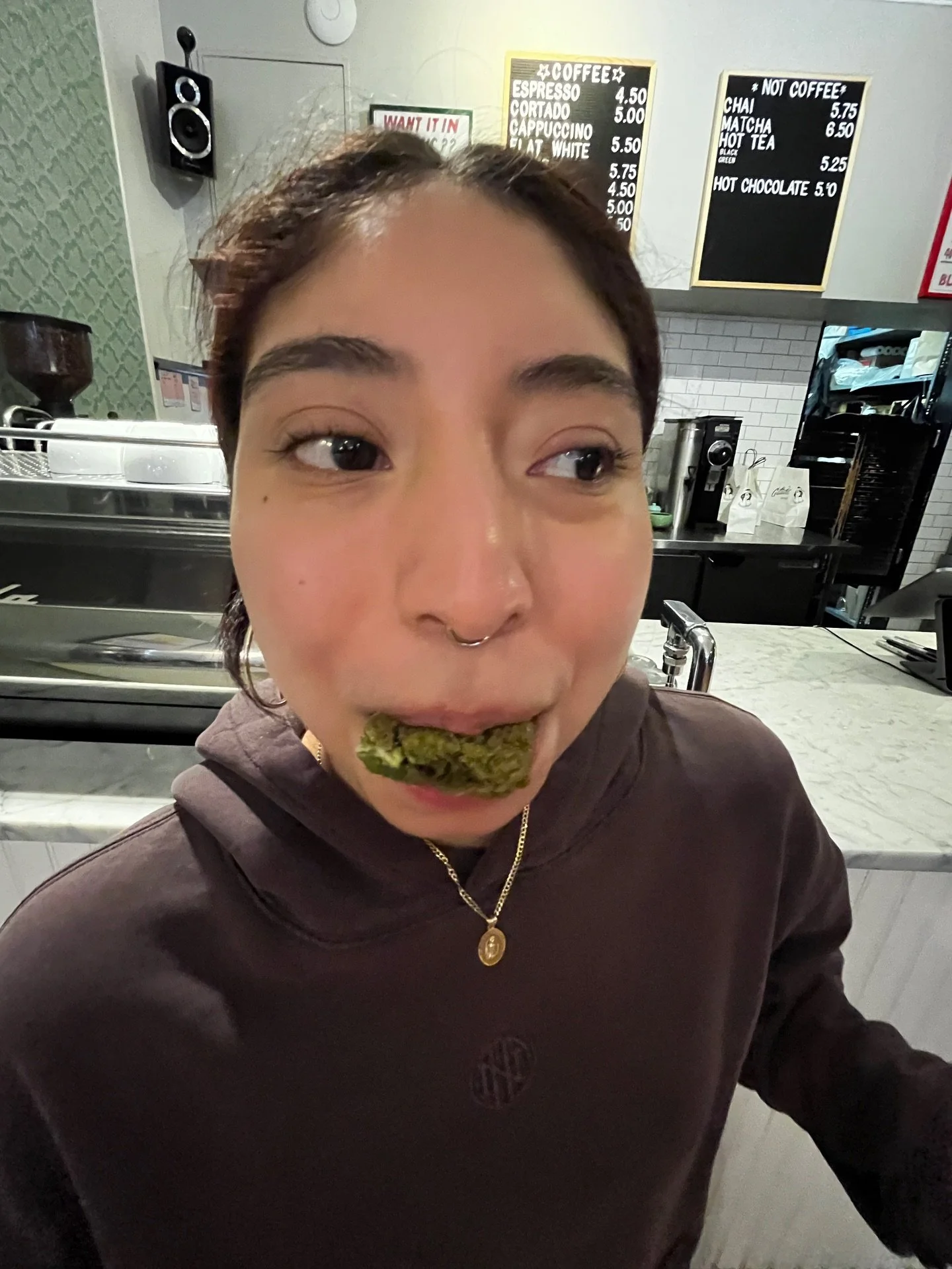 With opinions as wide ranging as "it tastes like grass" to "I'm marrying it" the March matcha cookie is not for everyone. But it might be for you! Come find out this month 💚