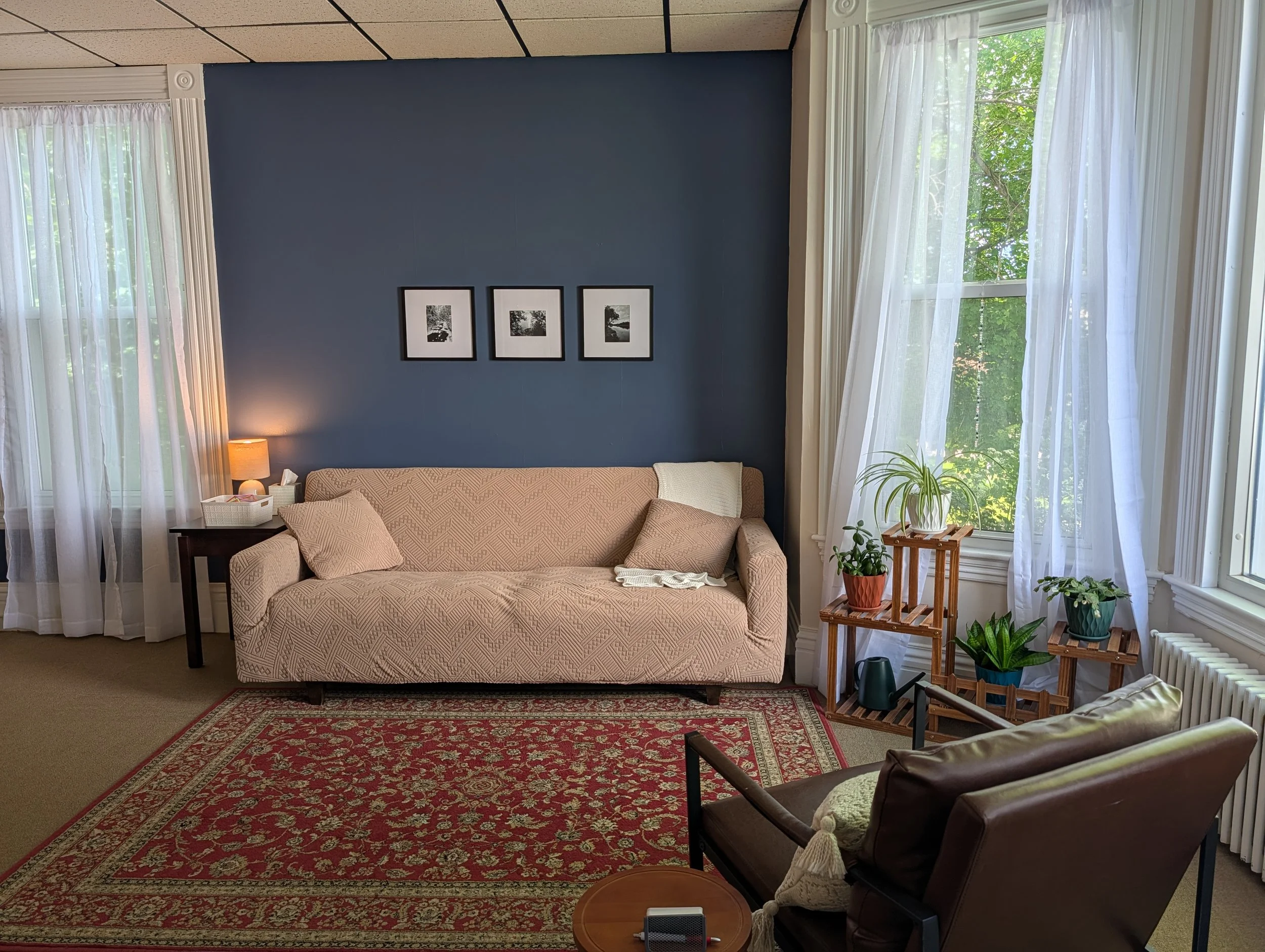 A comfy couch
