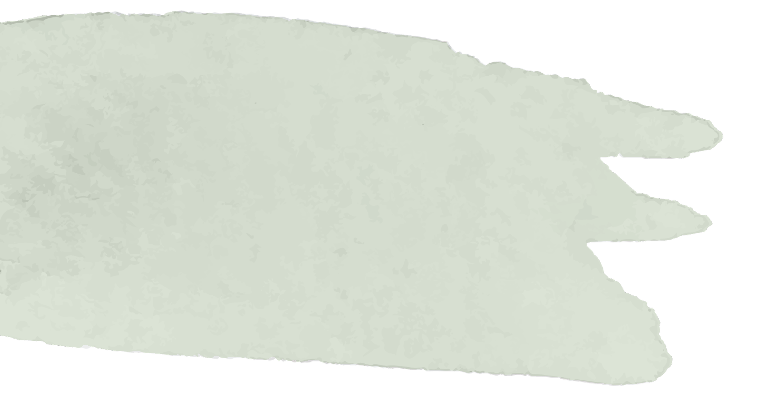 Light green watercolor swash.