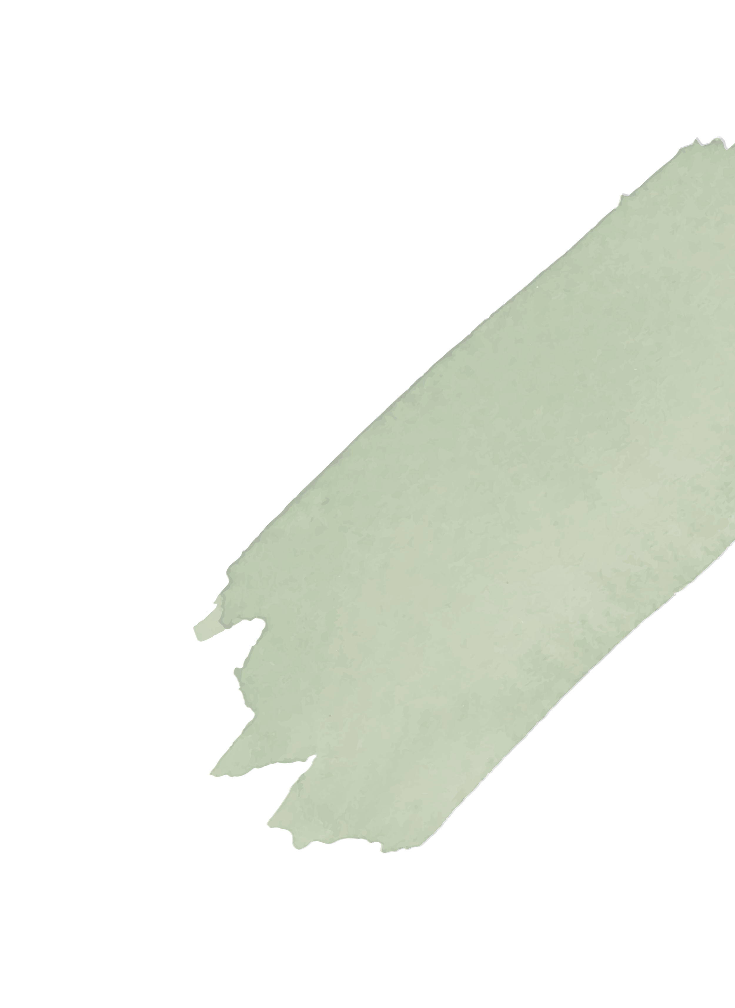 Light green watercolor swash.