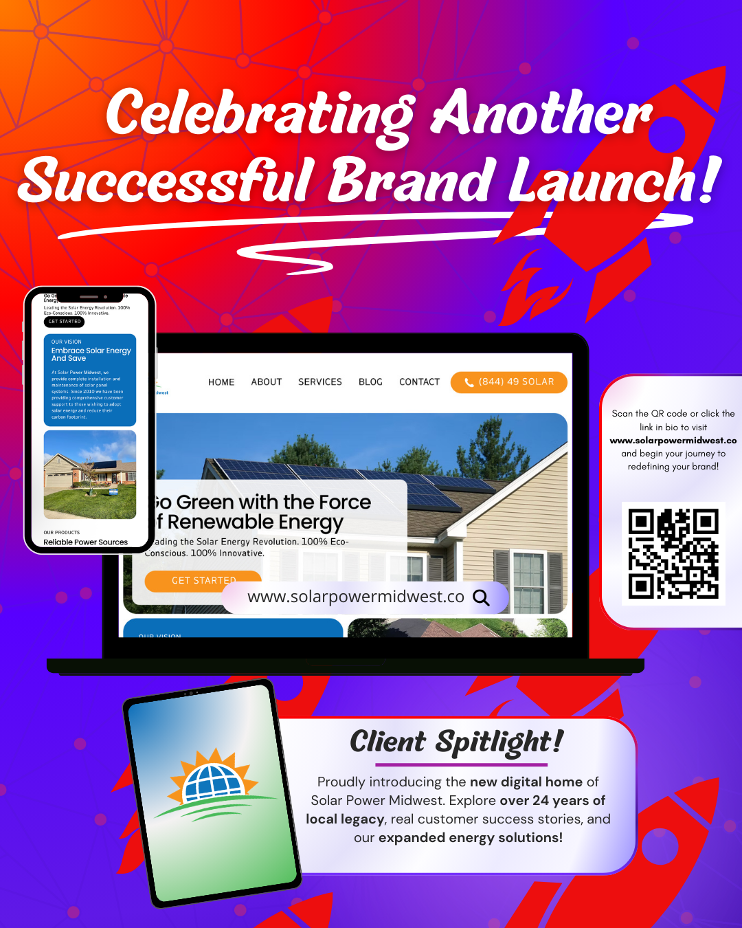 Case Study &amp; Launch: Engineering a Digital Legacy for Solar Power Midwest