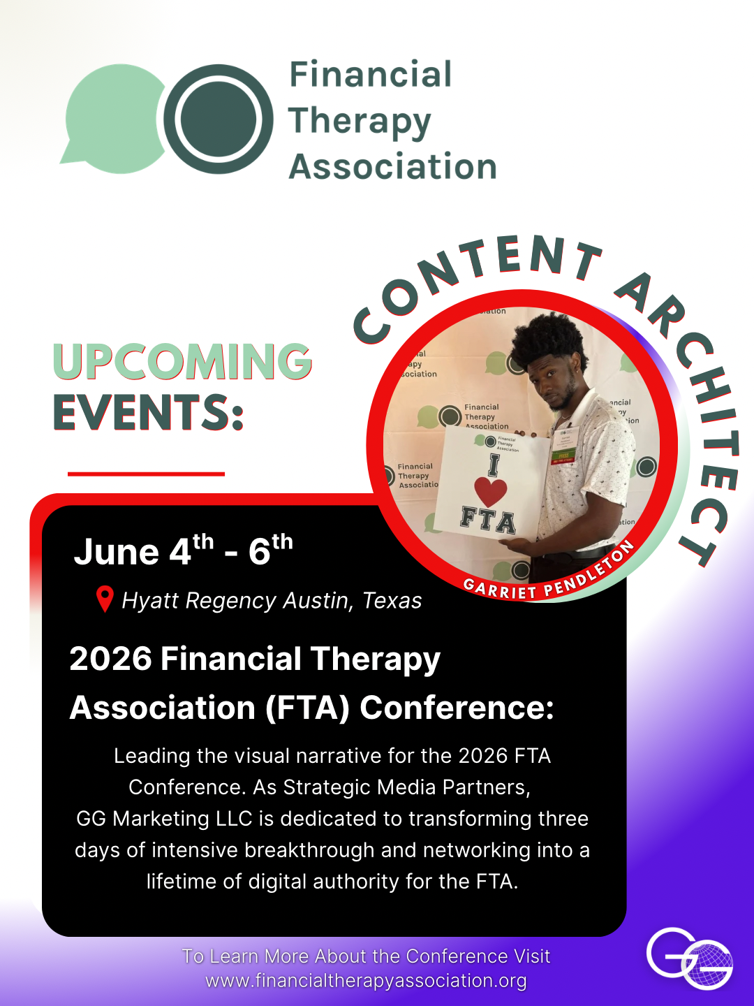 GG Marketing LLC x FTA 2026: Documenting the Future in Austin, Texas