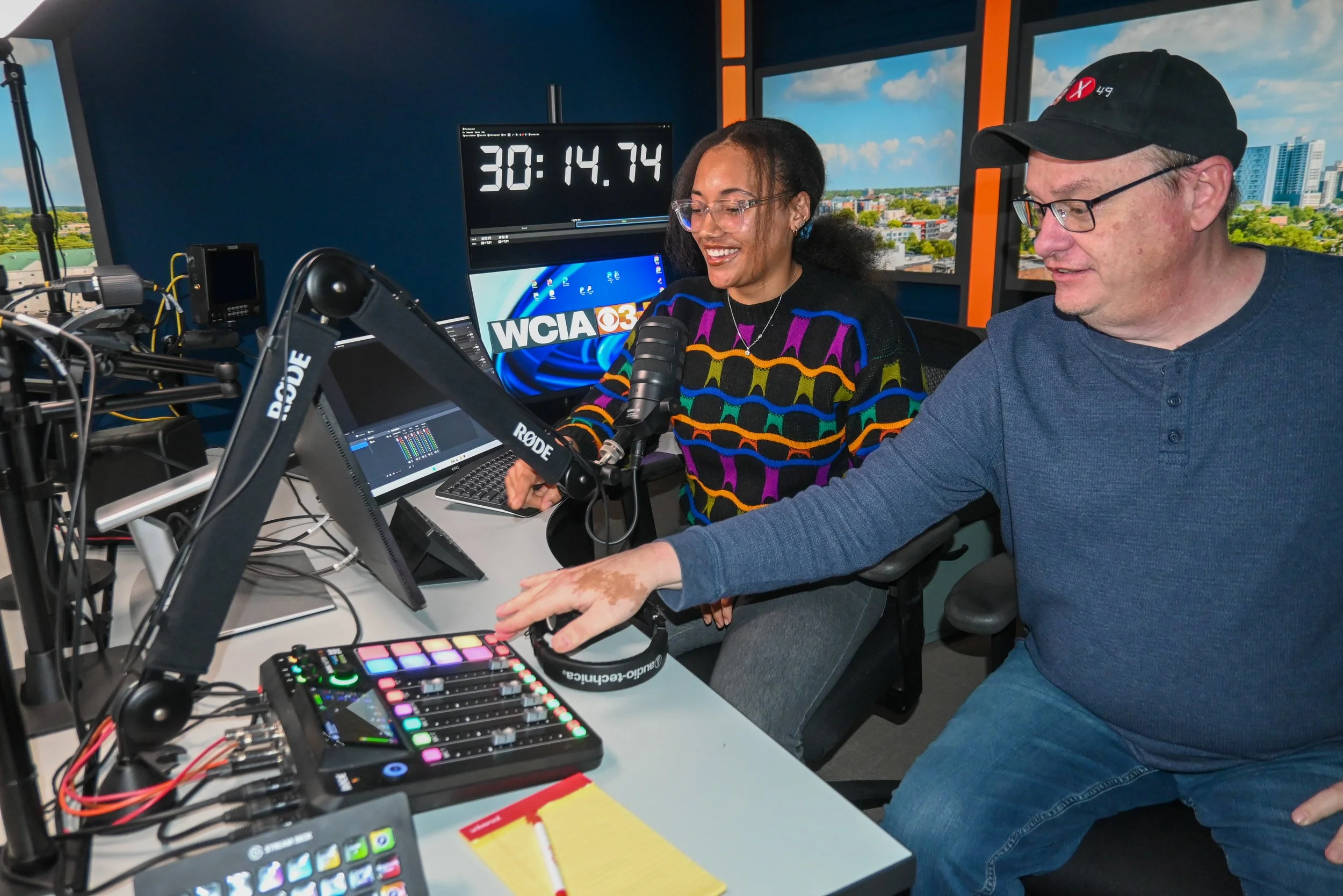 recording season 4 of finance fitness &amp; Finesse Podcast 3