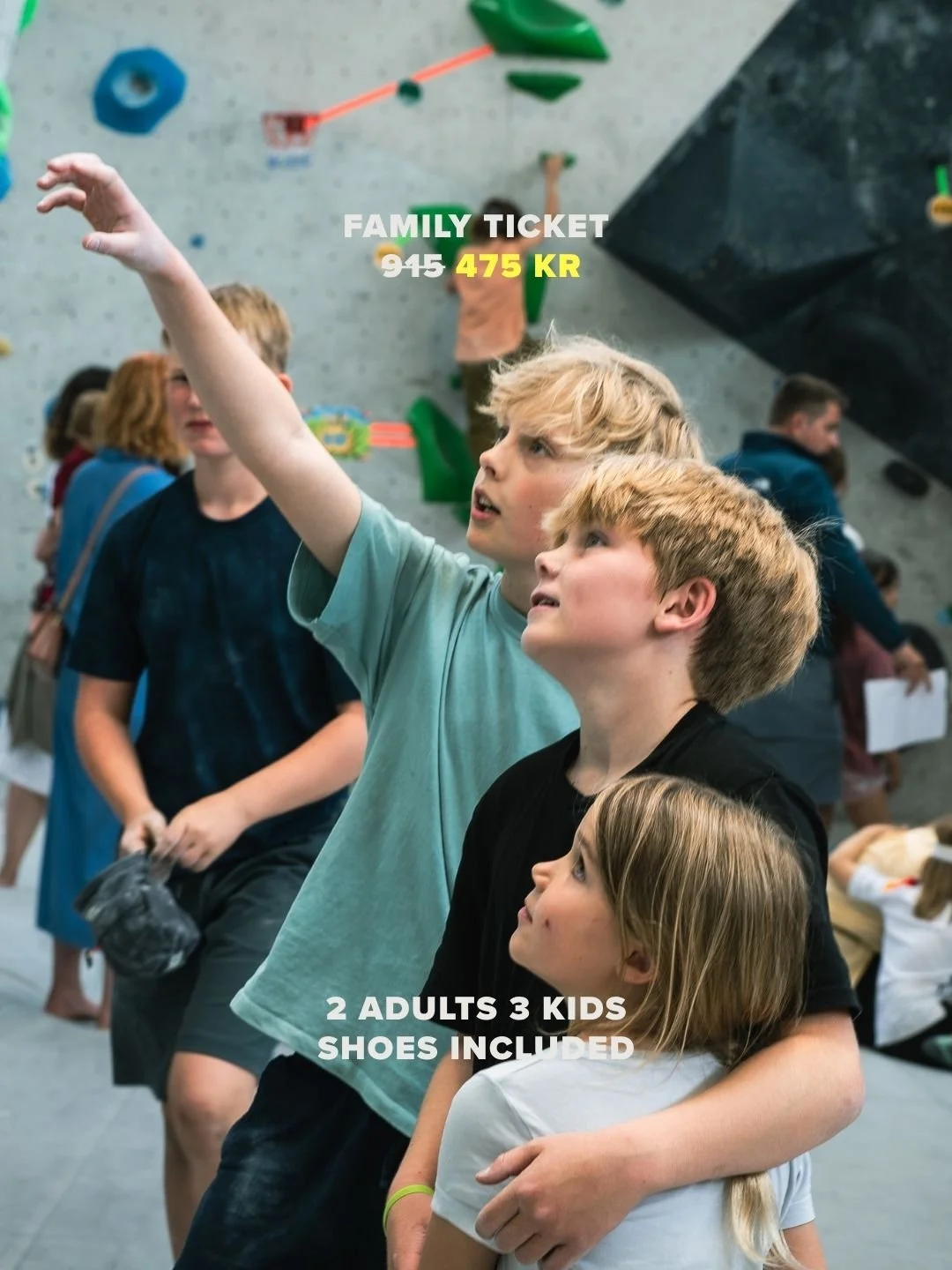 Family Ticket incl. shoes