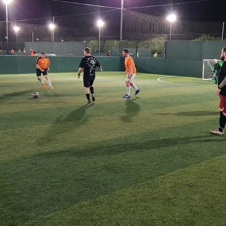⚽️ FootyFit ⚽️ 
Dynamo Kebab FC vs Benidorm FC 
Wolveahamburger vs Never Toned FC