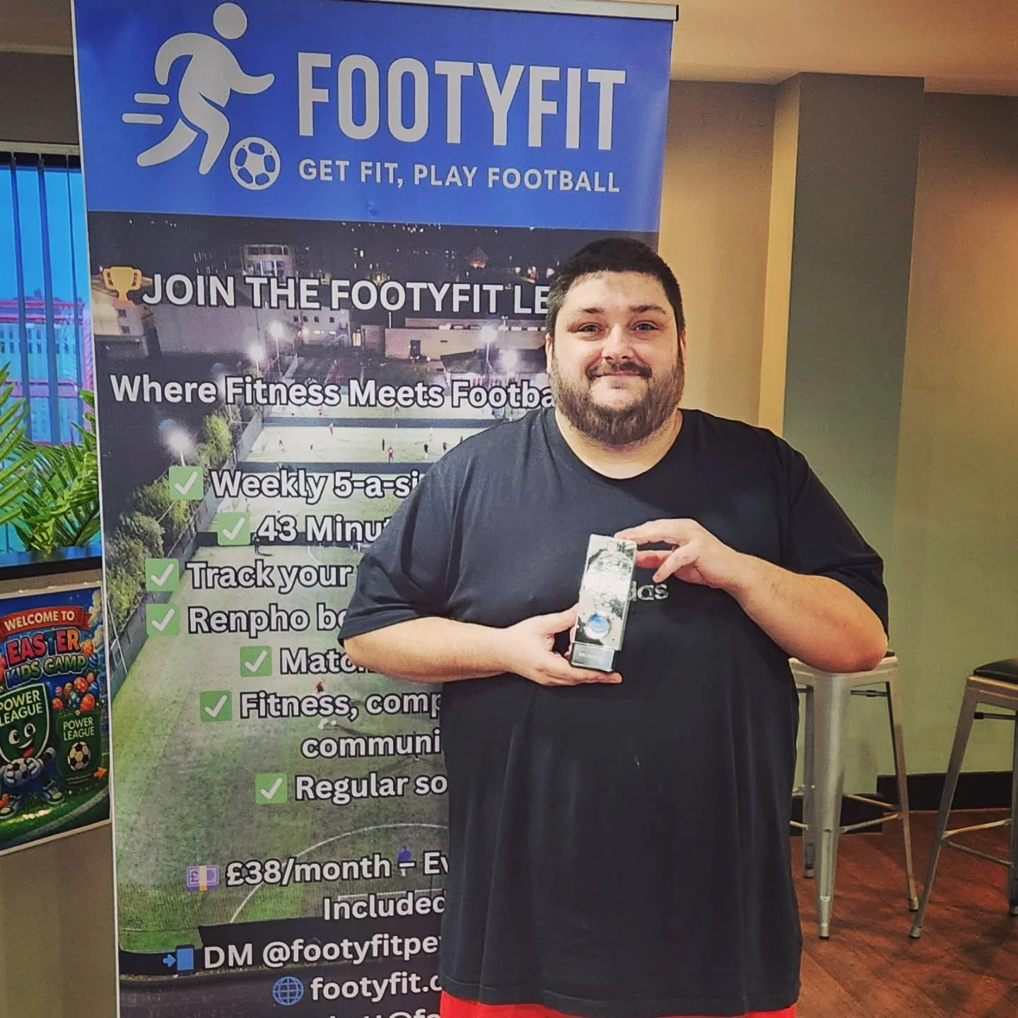 Another one joins the 5% Club 💪🔥
Massive congratulations to Ben Thomson who has officially hit his 5% weight loss milestone 👏
Ben has really stepped things up recently, putting in the work both on and off the pitch, and it&rsquo;s great to see tha