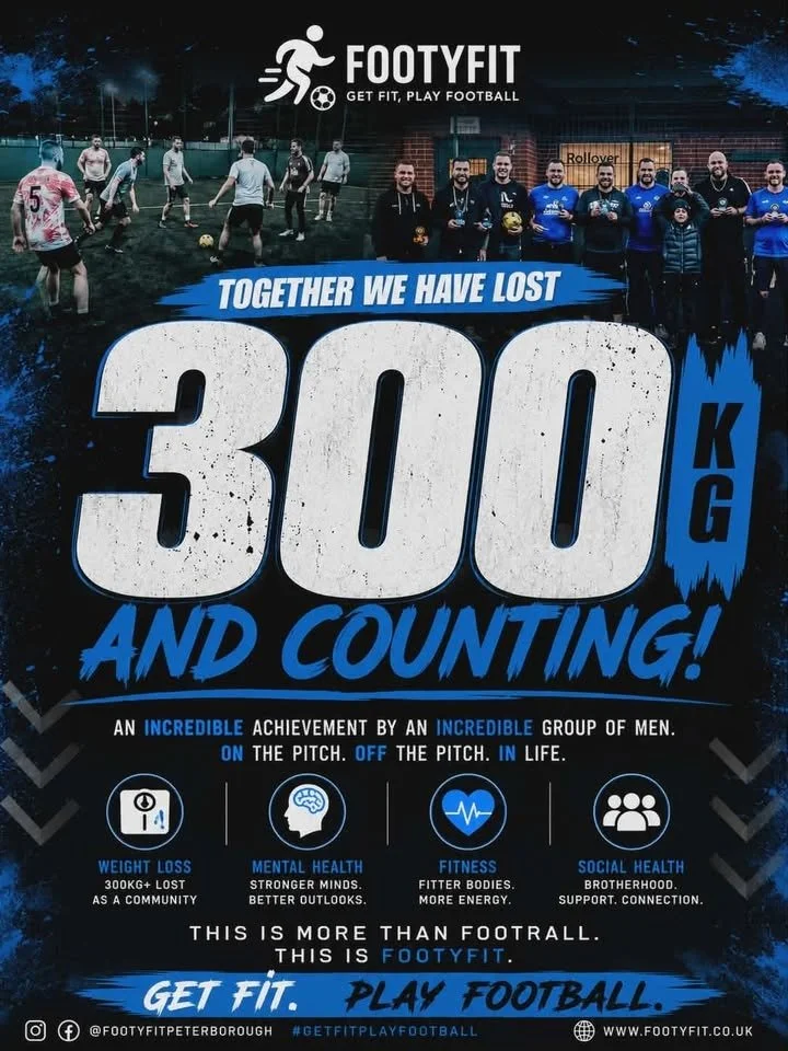 &ldquo;THIS&hellip; IS&hellip; FOOTYFIT!&rdquo; ⚽💙

300KG LOST AS A COMMUNITY.

Not by athletes.
Not by fitness influencers.
Just ordinary lads backing each other every single week 👊

What started as football has become something much bigger.

✅ We