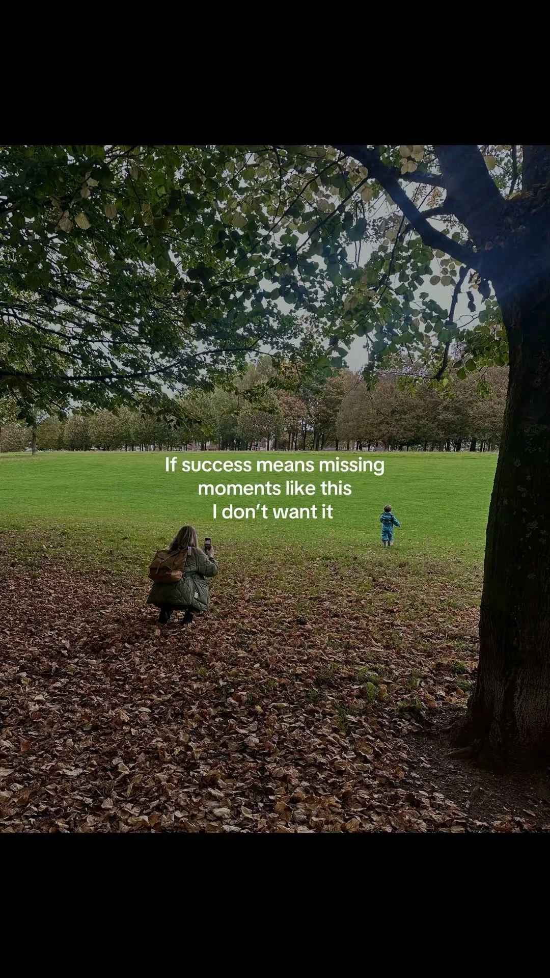 I’ve always prioritised time with him, that’s never been the problem.
But I know how easy it is to slip into that constant hum of “just finishing something.”
Because even when you build a business for freedom, 
it takes prac