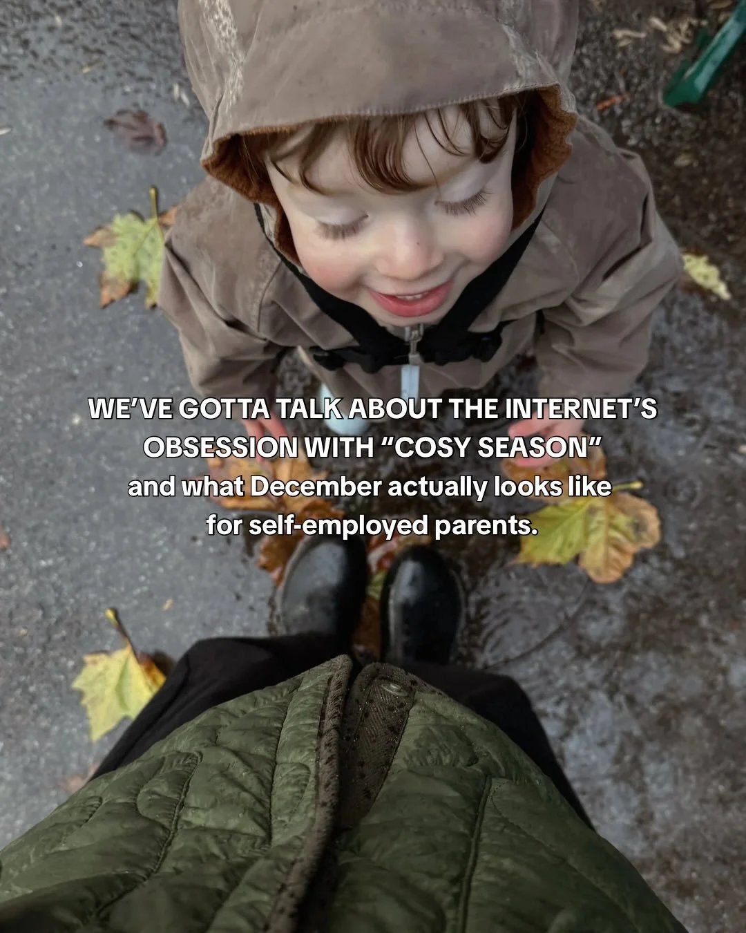 I tried to take a &ldquo;cosy&rdquo; photo today.
You know the one - soft light, blanket, festive mug, the whole Instagram fantasy.

Instead it was me, a tripod, and that grey British &ldquo;daylight&rdquo; that feels like it&rsquo;s been filtered th