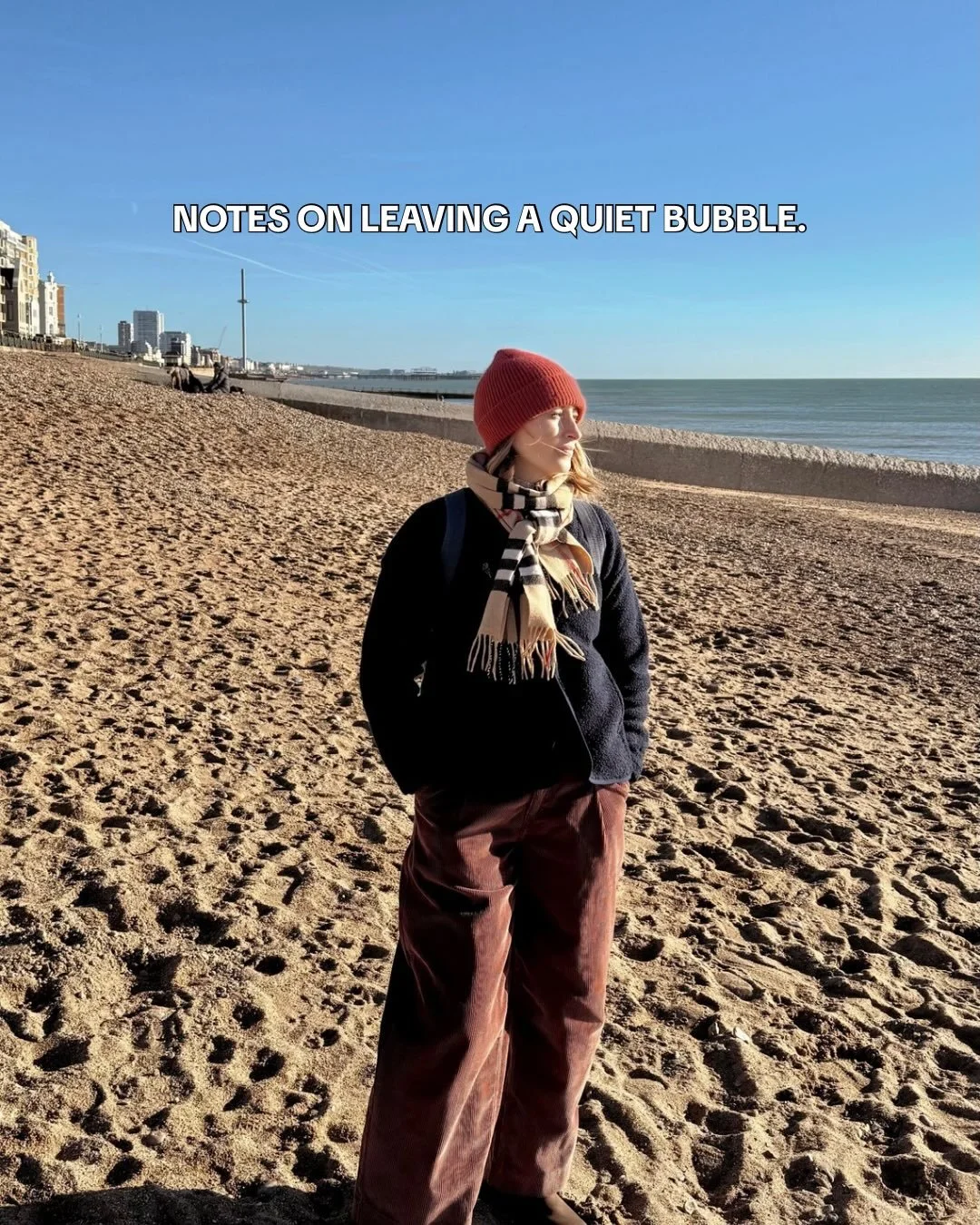 The last couple of weeks reminded me how light life can feel when it&rsquo;s smaller.

Less online.
More time with the people in front of you.
The mental load properly switched off.

Coming back isn&rsquo;t hard because I don&rsquo;t love my work.
I 