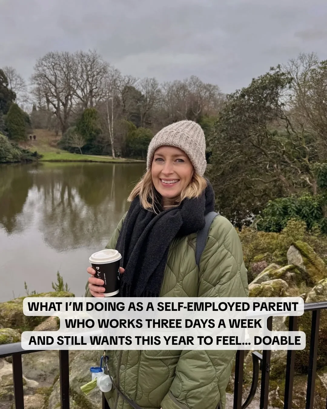 January always makes it very tempting to want a big reset.

New systems. New plans. New version of yourself.

But I&rsquo;m a self-employed parent who works three days a week. And I don&rsquo;t actually need January to be impressive. I need it to be 