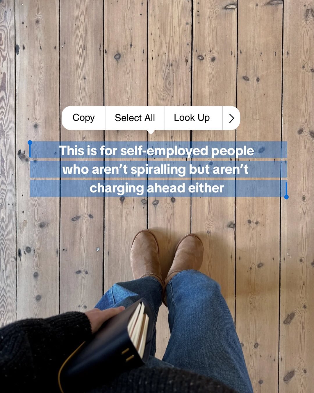 I&rsquo;ve noticed this pattern a lot lately.

In myself, and in other self-employed people I work with.

That odd, slightly flat moment that comes *after* you stop blaming yourself.

When you&rsquo;re not burnt out in the obvious way.

Not spirallin